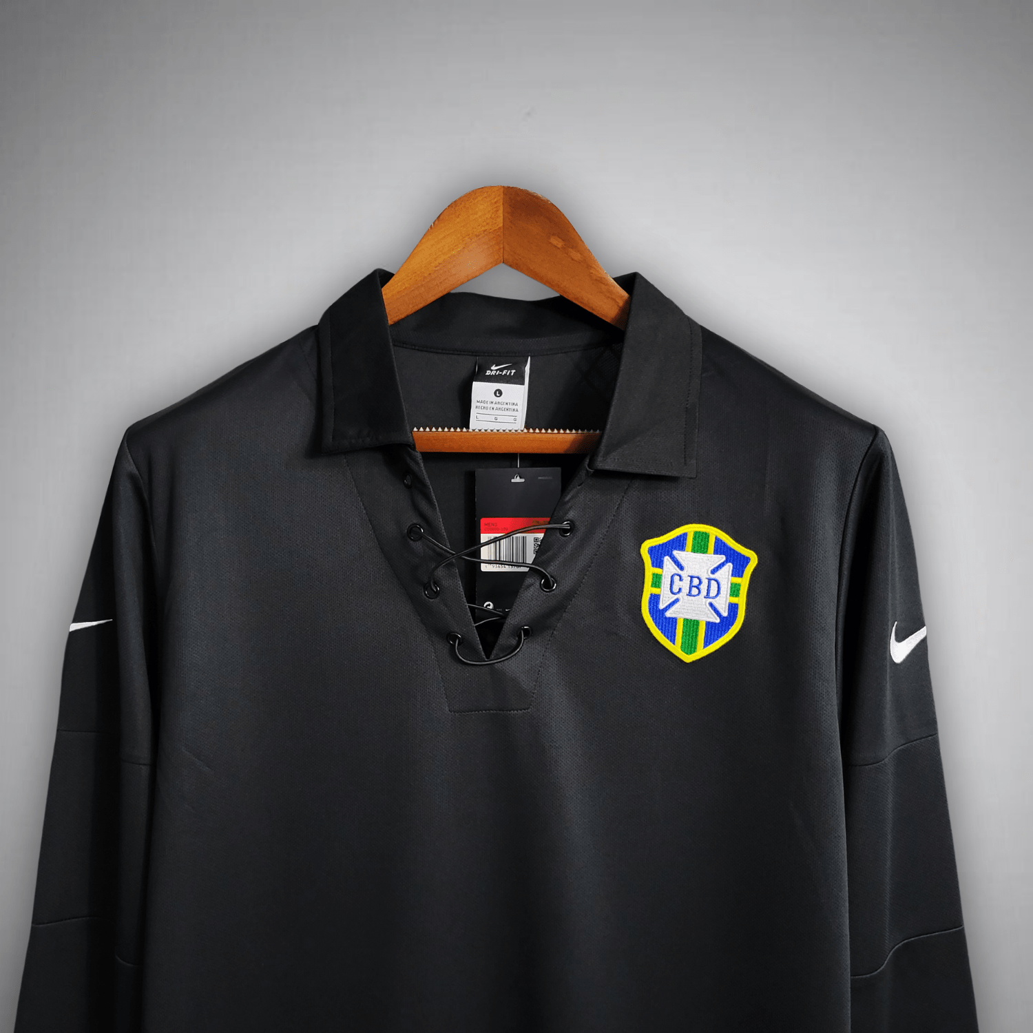 2004 brazil shirt centenary long sleeve
