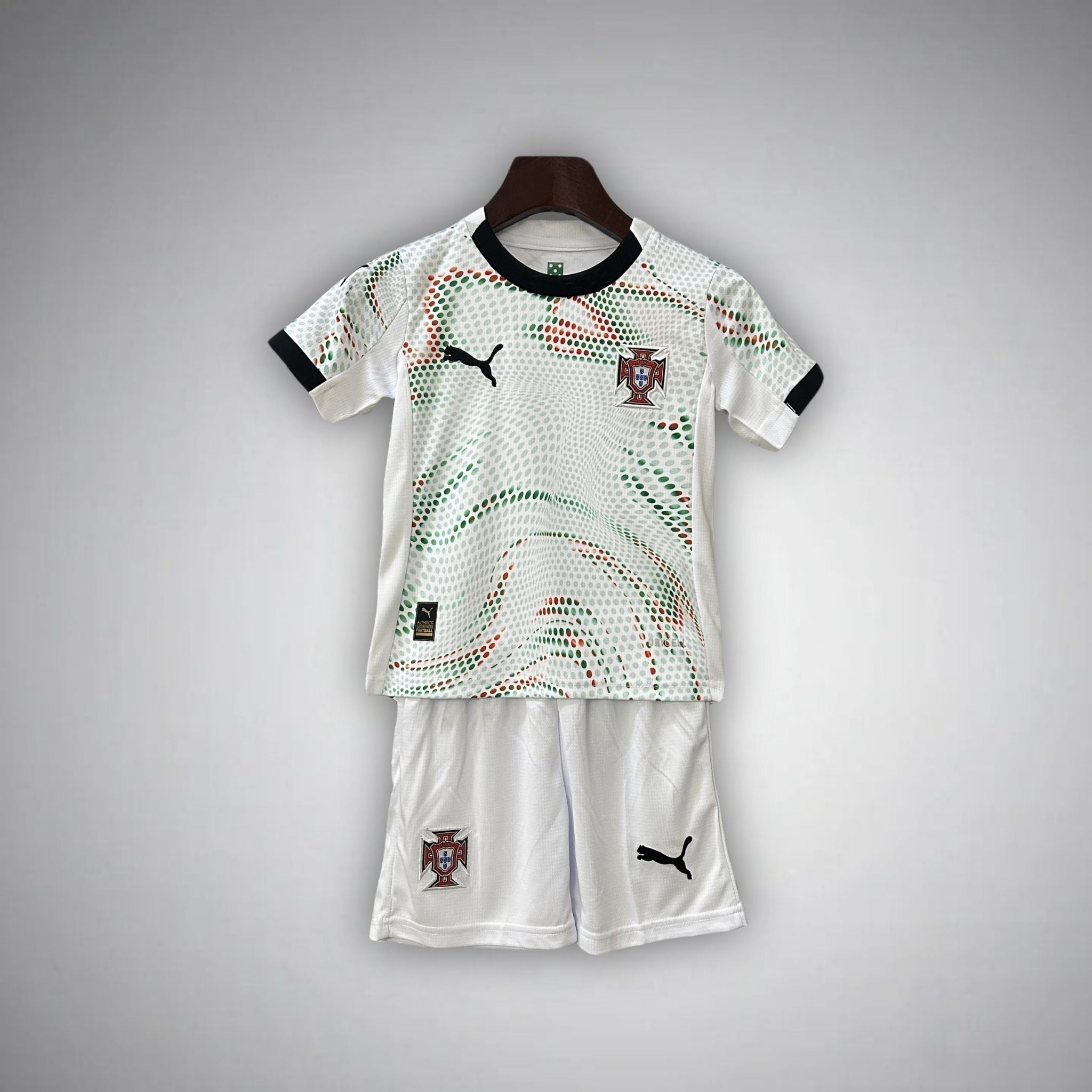 2025 portugal away kids football kit