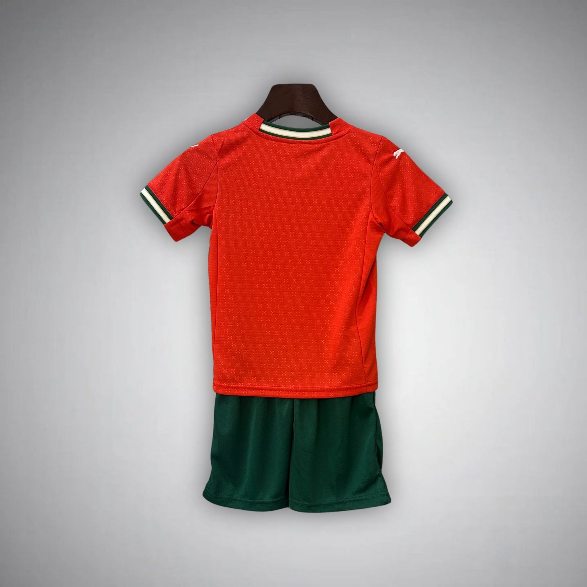 2025 portugal home kids football kit