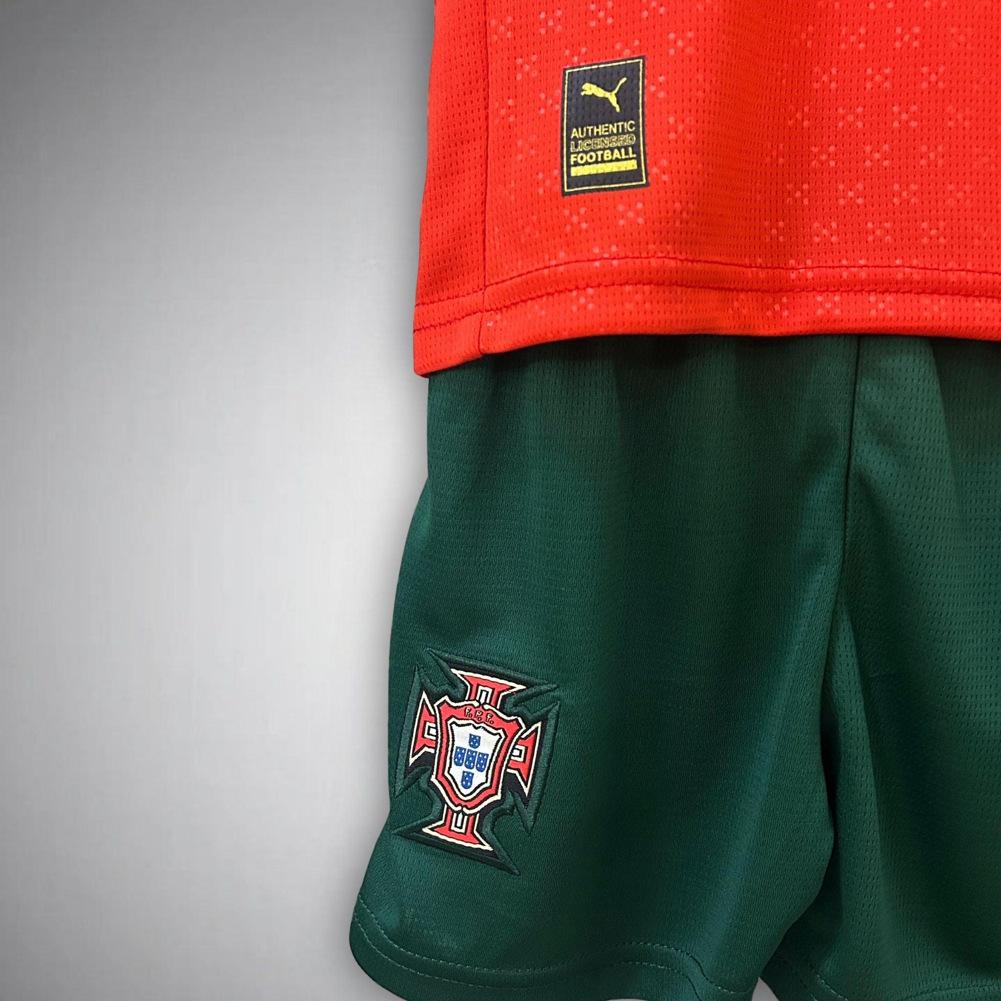 2025 portugal home kids football kit