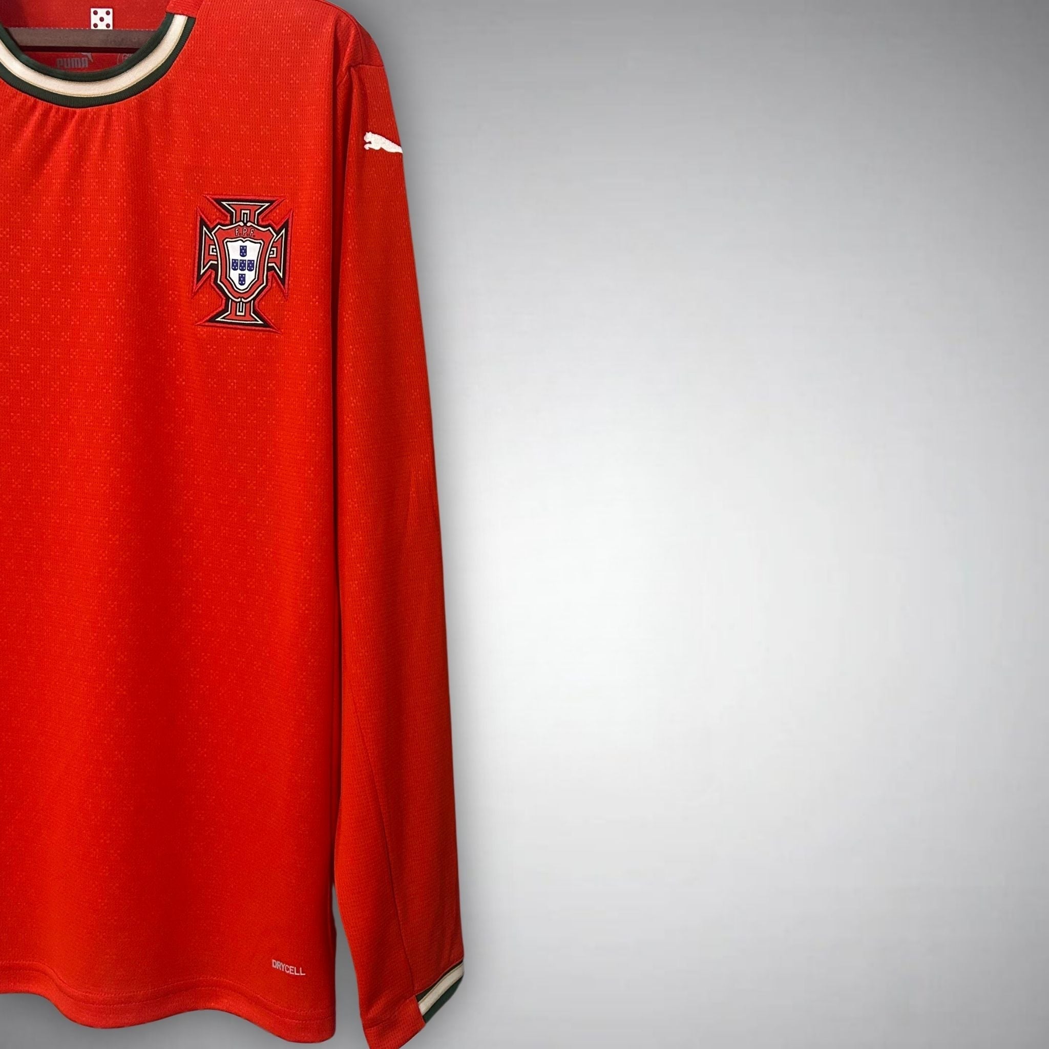 2025 portugal home long sleeve shirt
