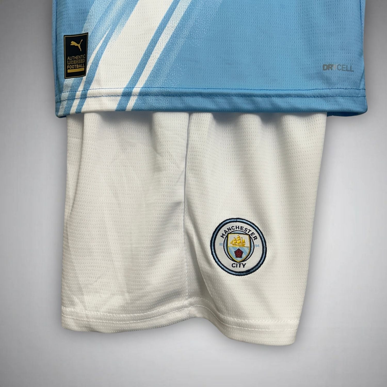 25-26 Manchester City Kids Football Kit Home