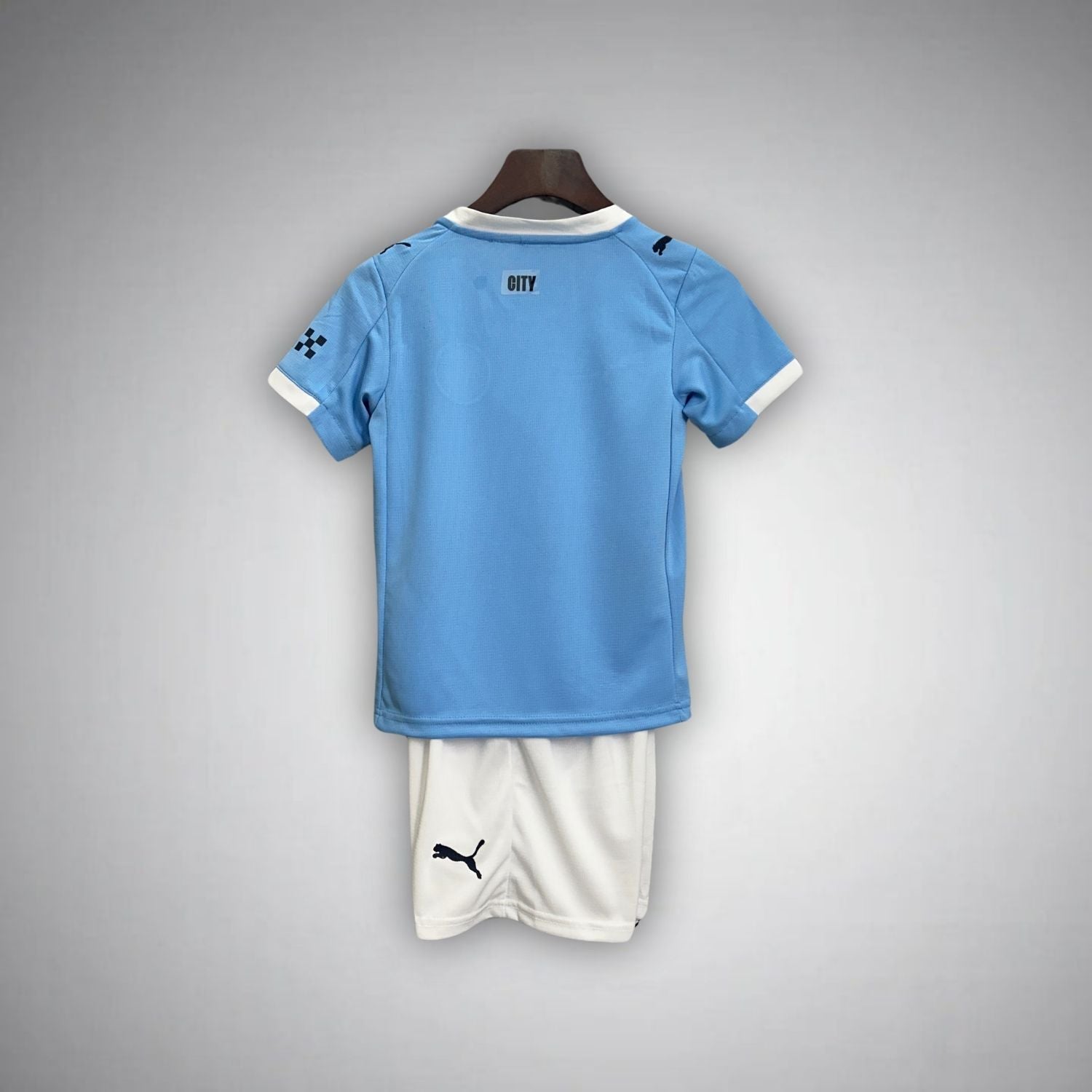 25-26 Manchester City Kids Football Kit Home
