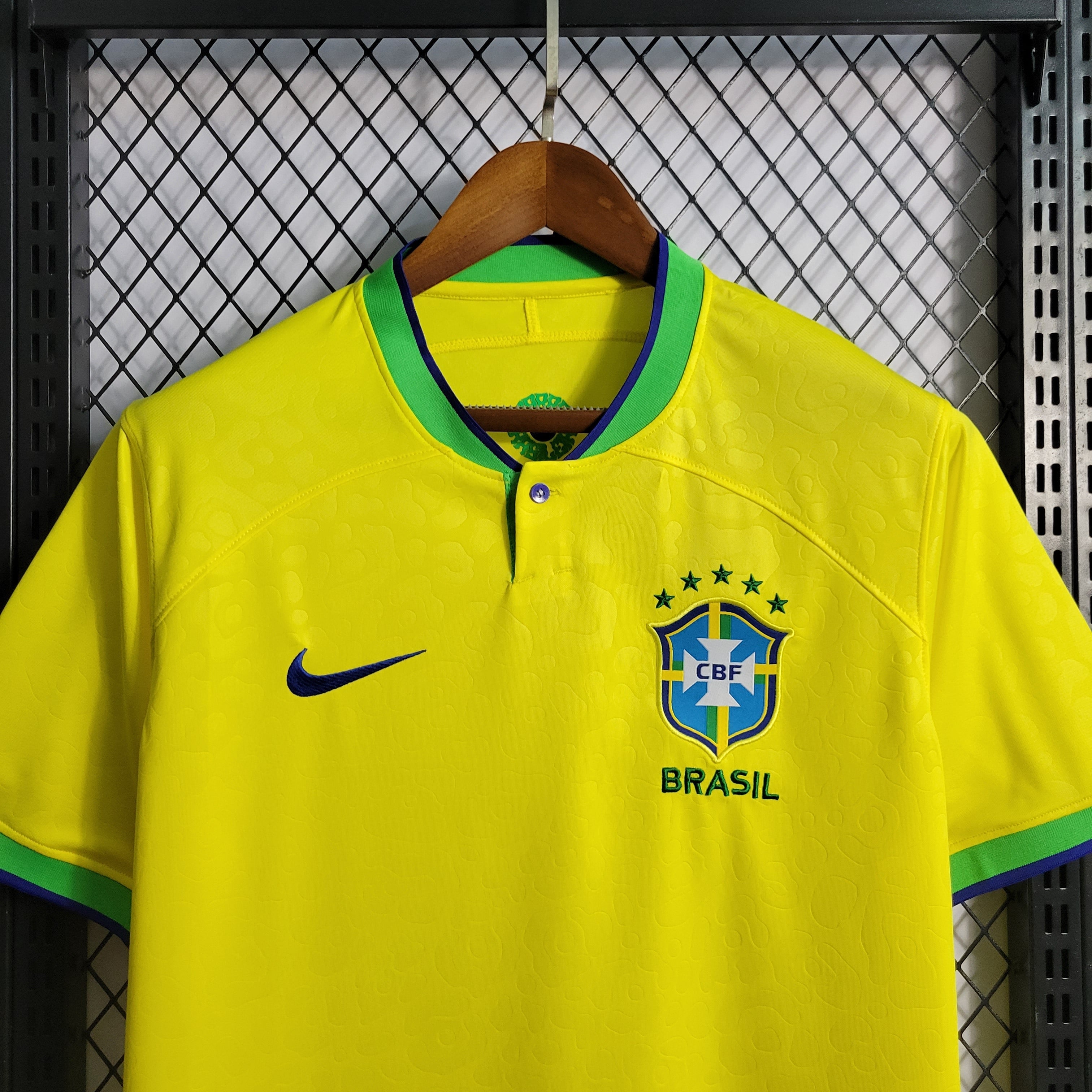 brazil shirt home national team world cup 22 23