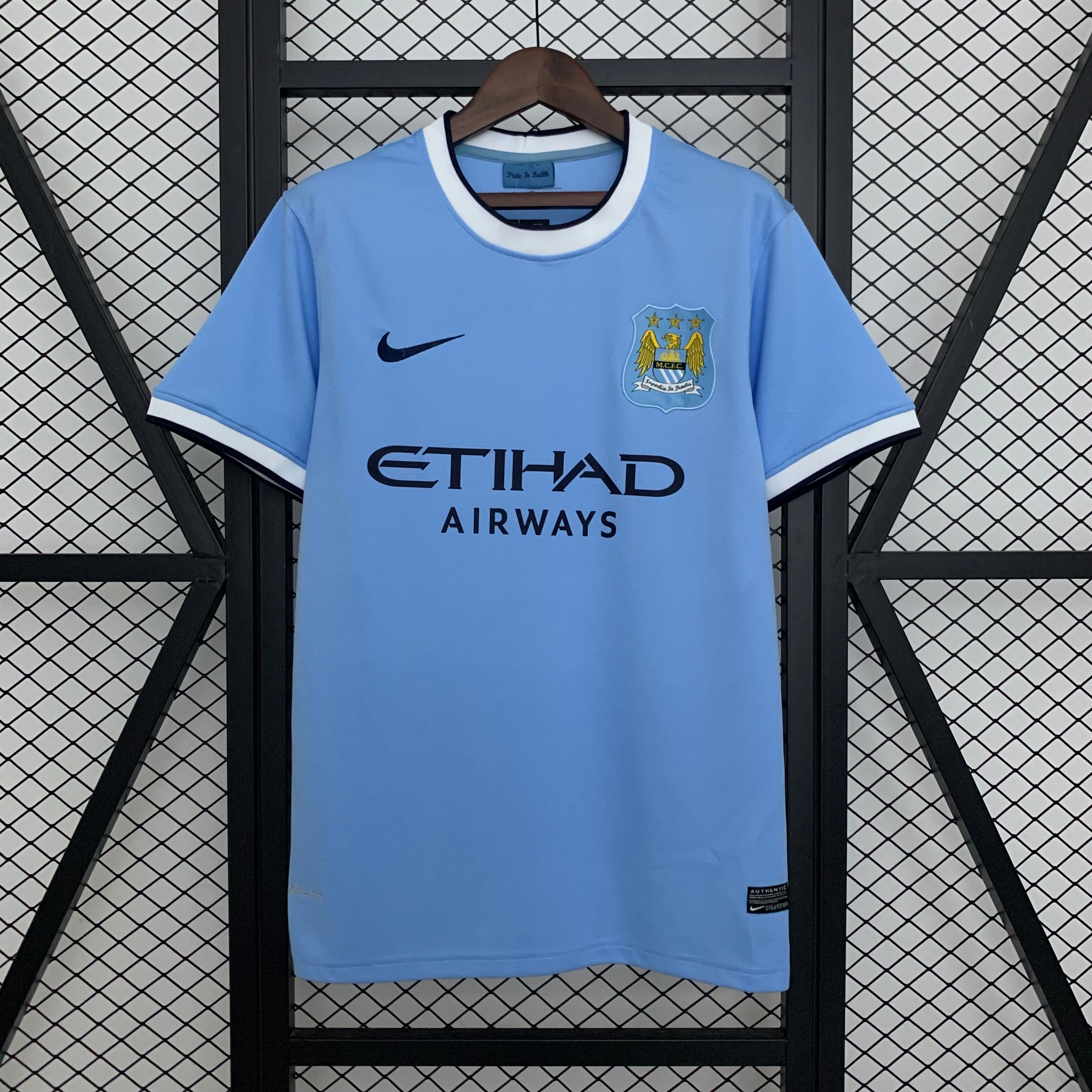 2013/2014 Manchester City Home Retro Football Shirt