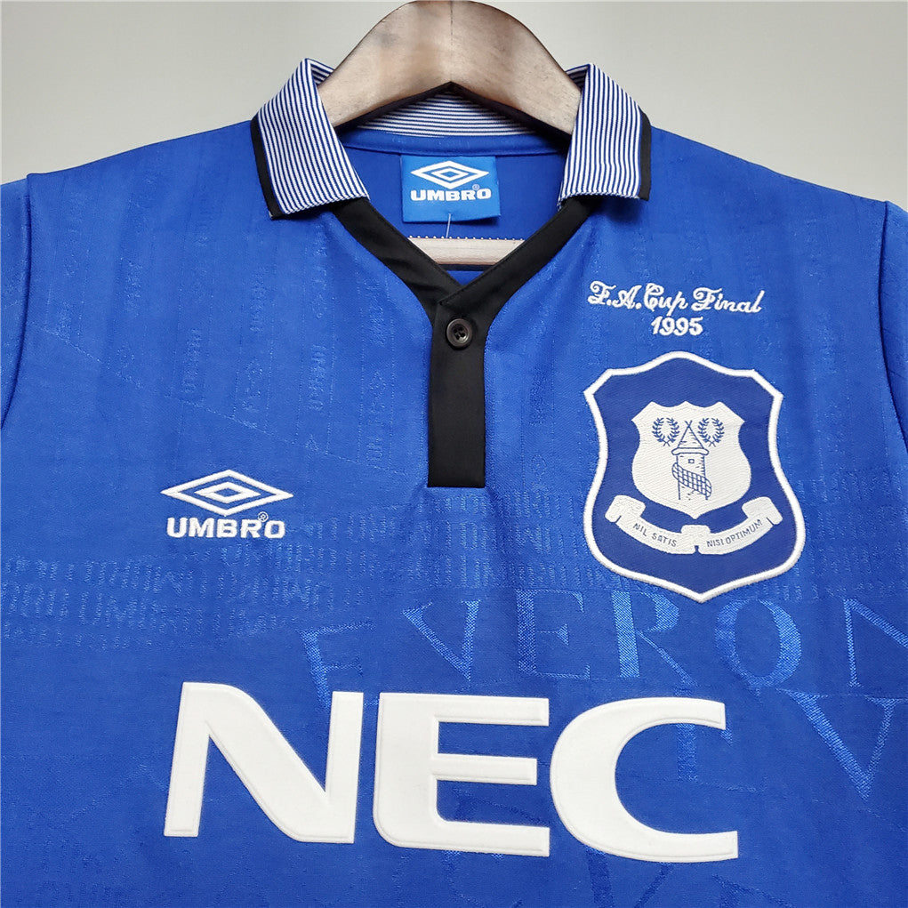 1994/1995 Everton Home Retro Football Shirt Fa Cup Final