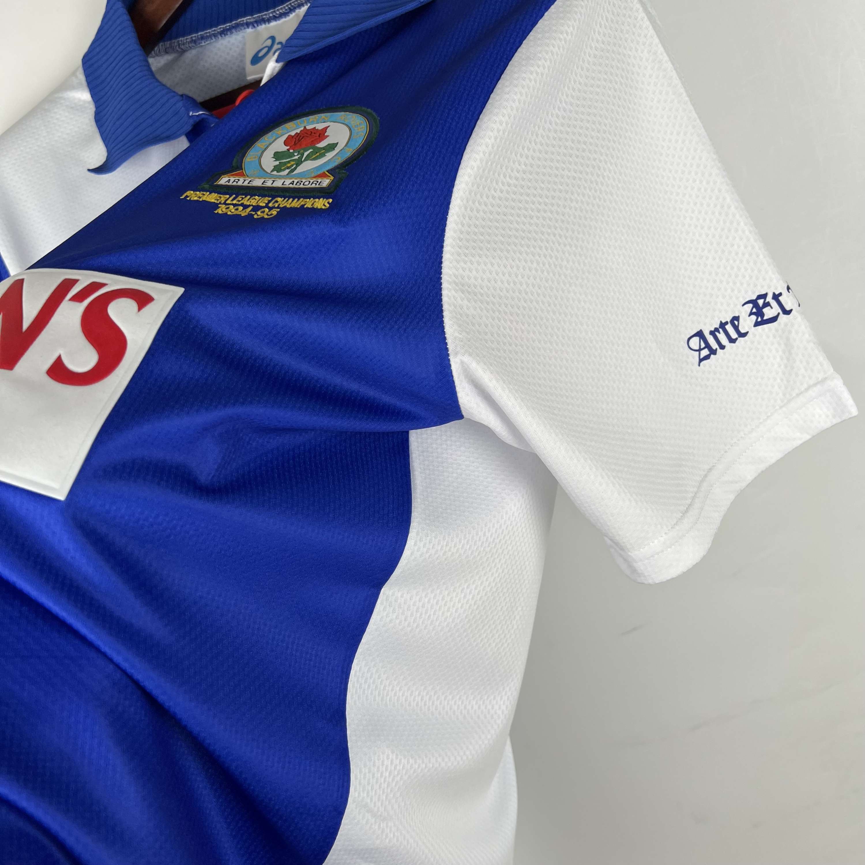 1994/1995 Blackburn Rovers Home Retro Football Shirt