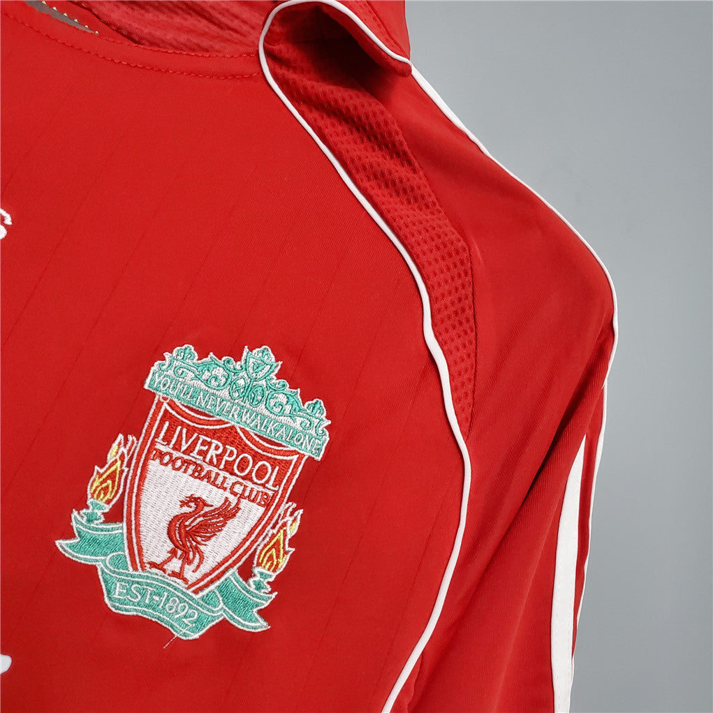 2006/2007 Liverpool Home Retro Football Shirt