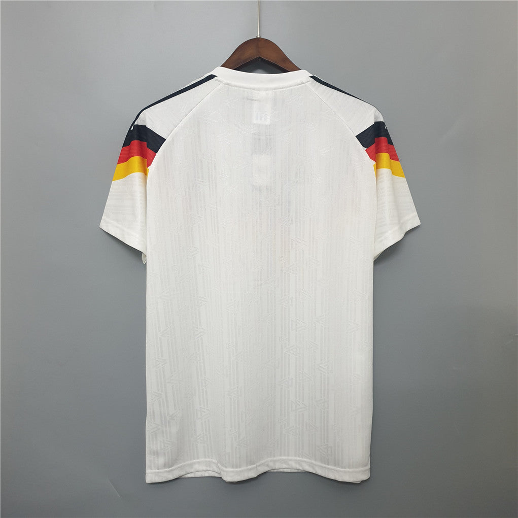 1990 Germany Home Retro Football Shirt World Cup - Festival Paul Kalkbrenner Dj