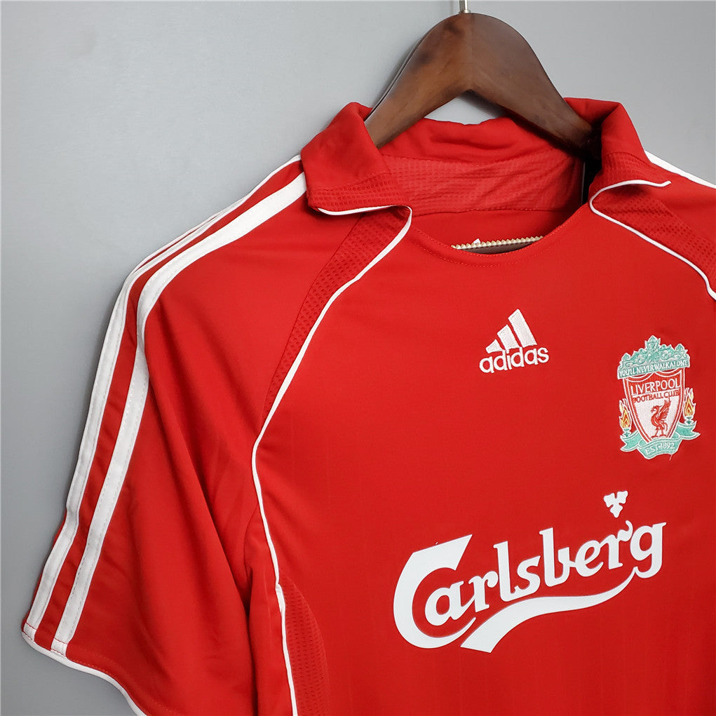 2006/2007 Liverpool Home Retro Football Shirt