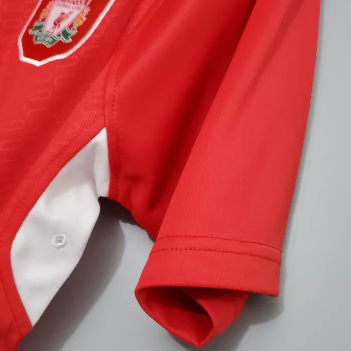 2004/2005 Liverpool Home Retro Football Shirt Champions League Final