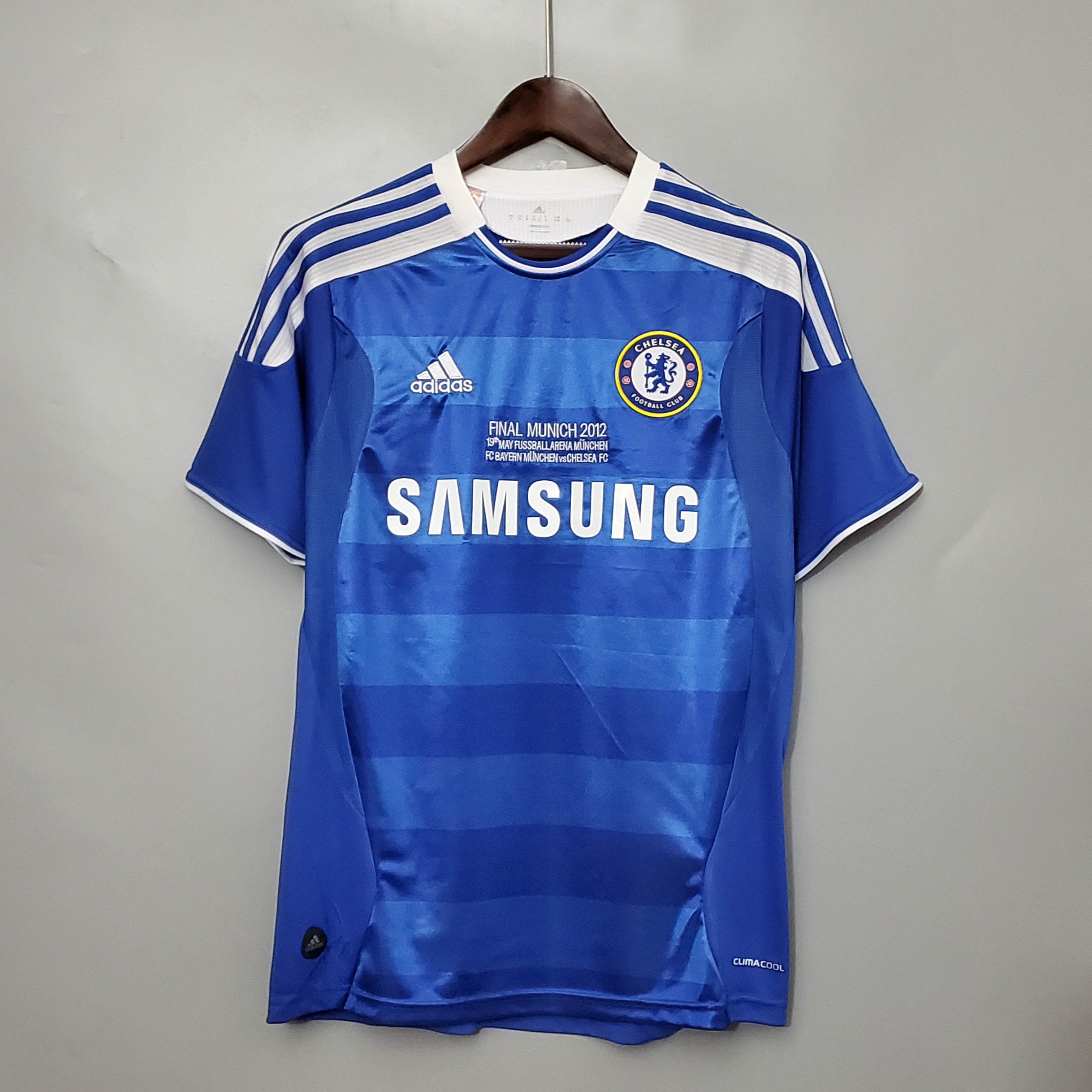 2011/2012 Chelsea Home Retro Shirt Champions League Final Munich