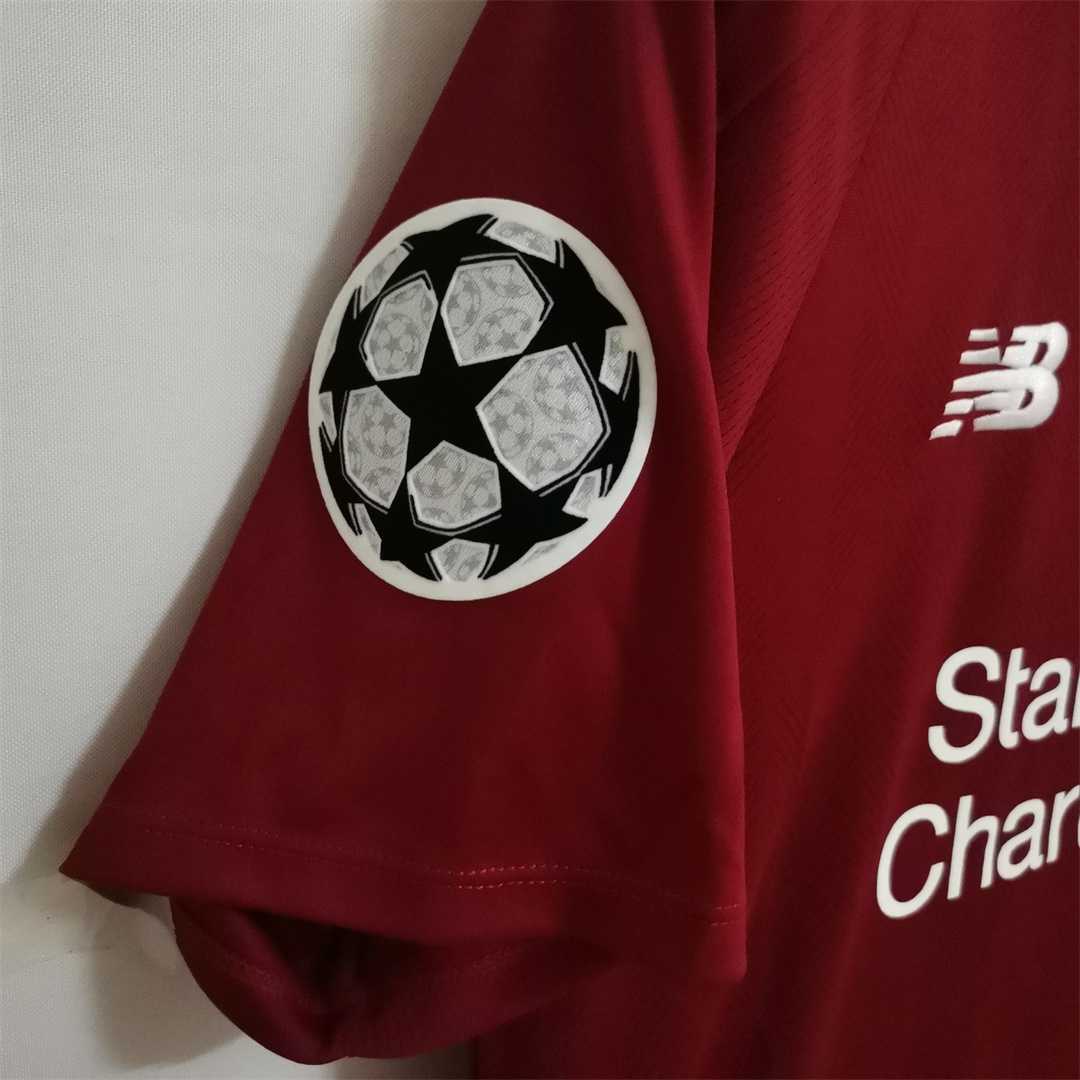 2018/2019 Liverpool Home Retro Football Shirt Ucl Final