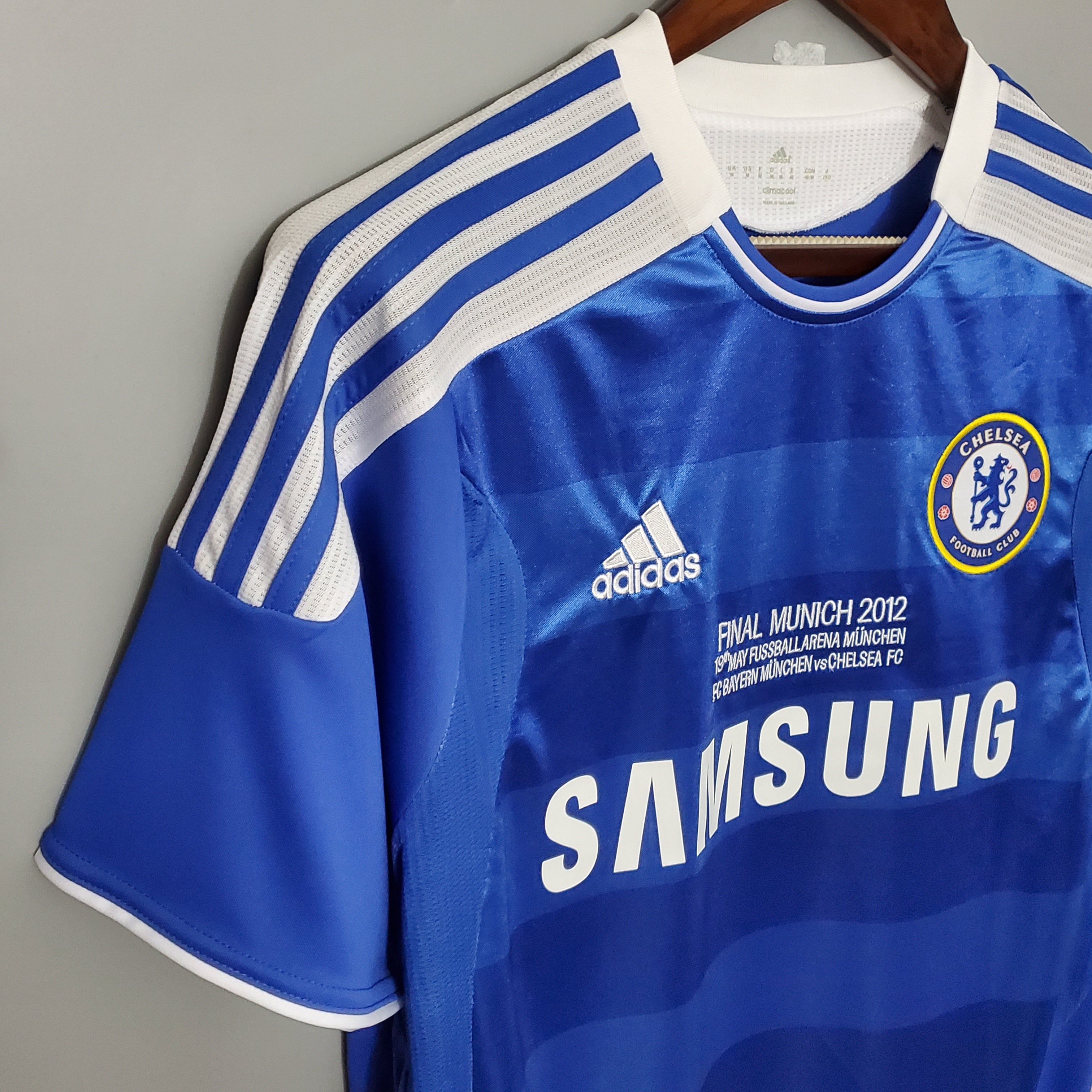 2011/2012 Chelsea Home Retro Shirt Champions League Final Munich