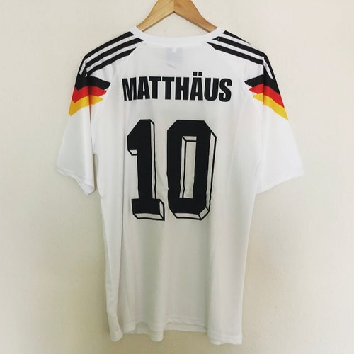 1990 Germany Home Retro Football Shirt World Cup - Festival Paul Kalkbrenner Dj