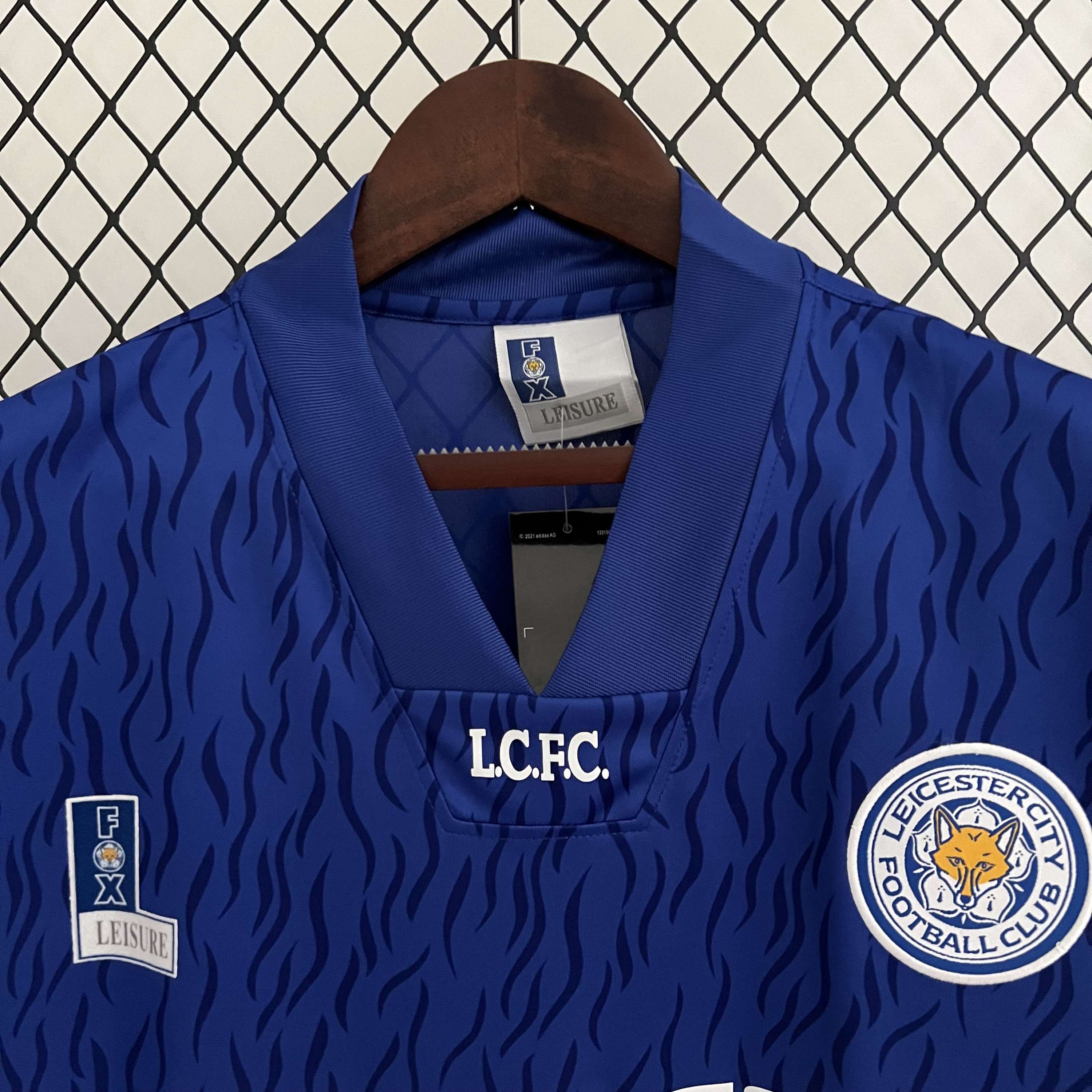 1992/1994 Leicester Home Retro Football Shirt