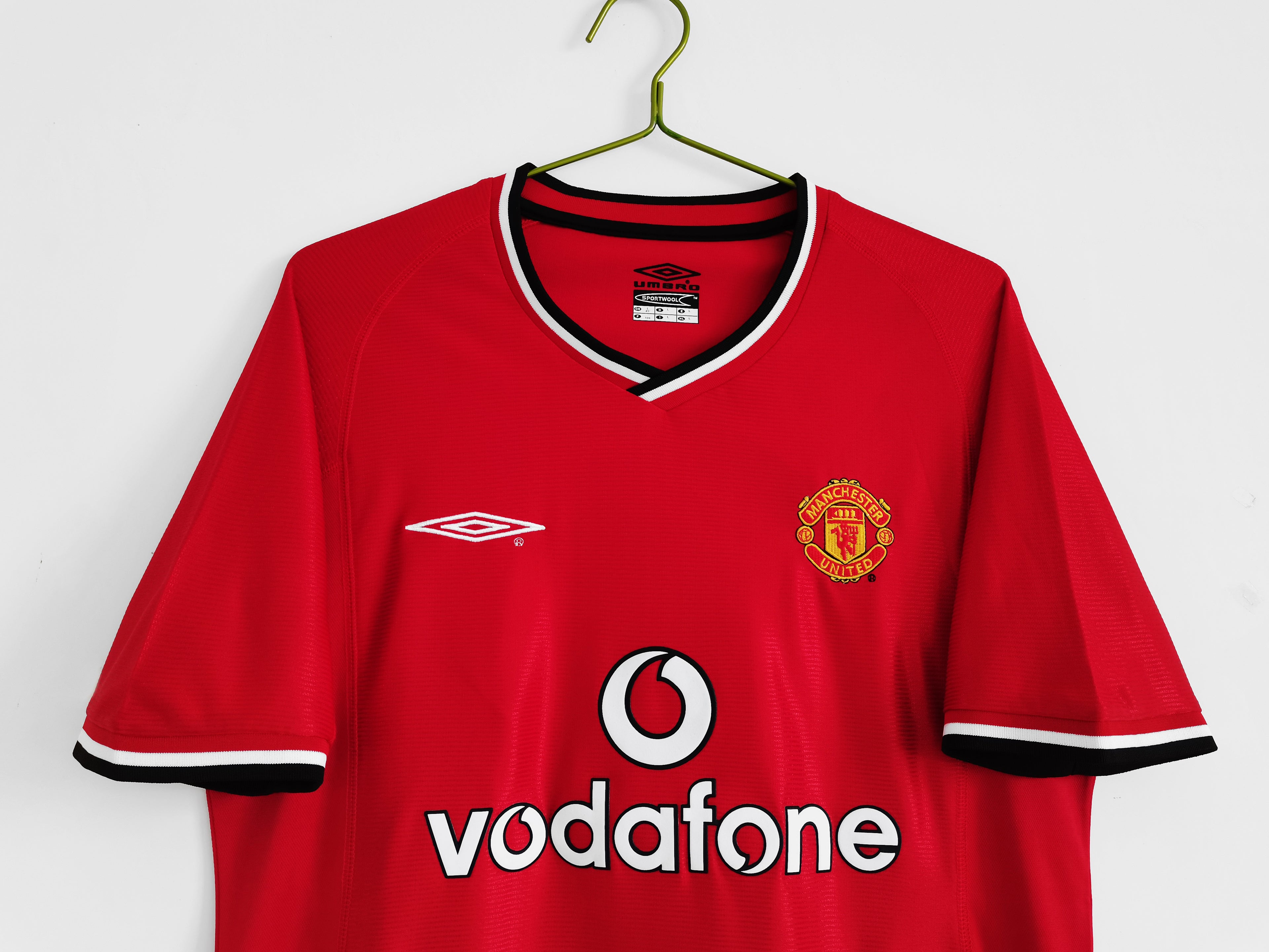 2000/2002 Manchester United Home Retro Shirt