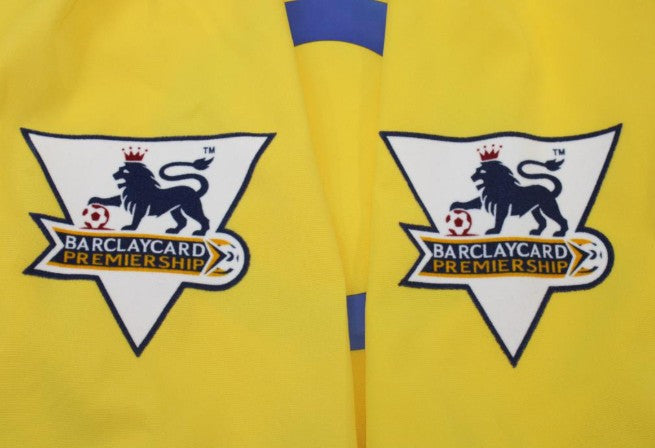 2003/2005 Arsenal Away Yellow Retro Football Shirt Gunners Henry