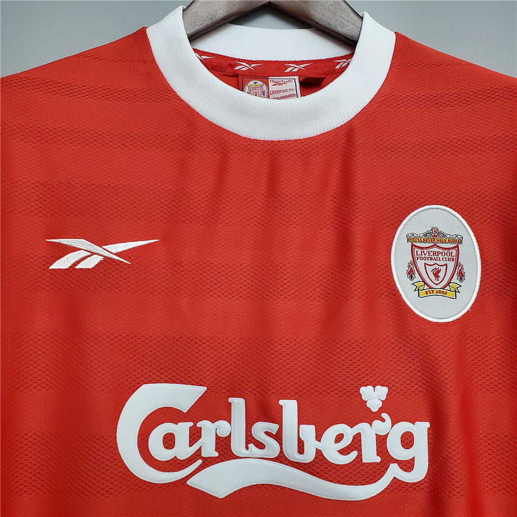 1998/1999 Liverpool Home Football Retro Shirt