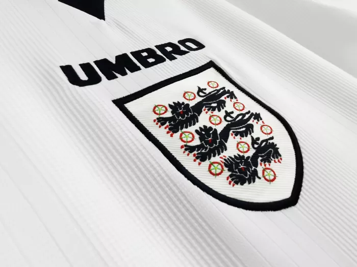 1996 England Home Retro Football Shirt