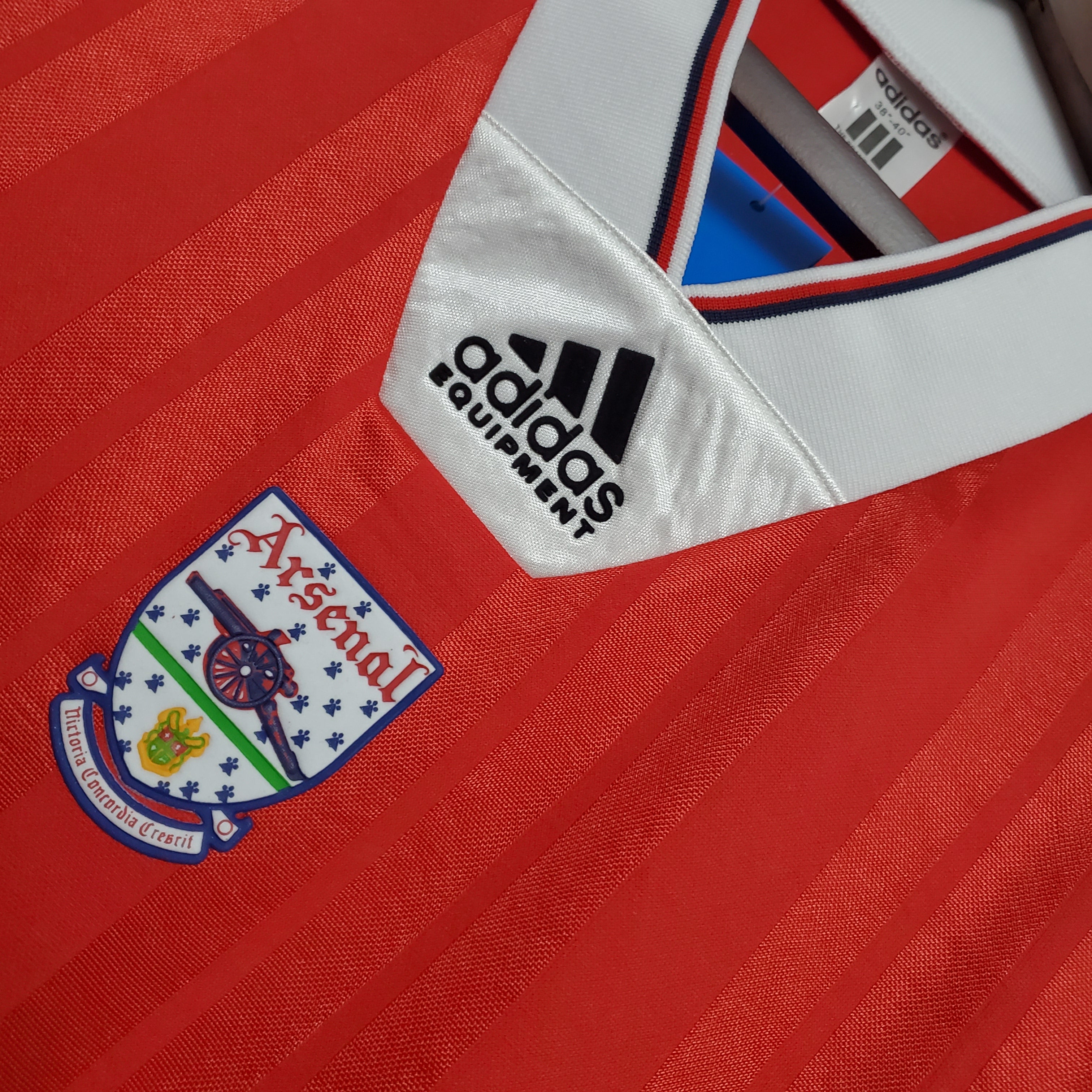 1990/1992 Arsenal Home Retro Football Shirt Gunners