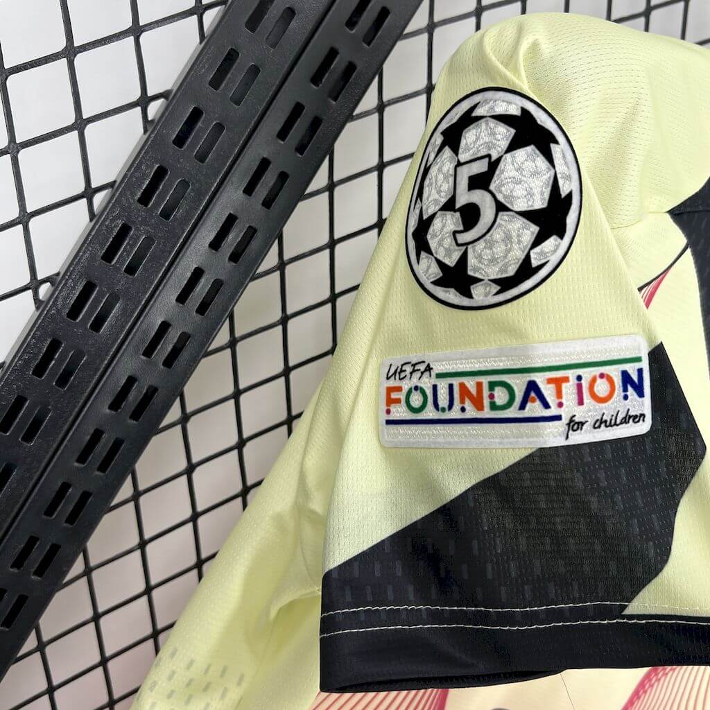 2025 26 fc barcelona yellow mamba total 90 shirt