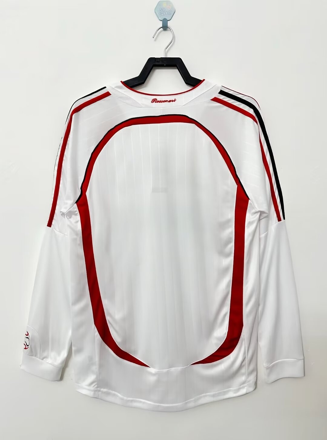 2007 AC Milan Long Sleeve Shirt-Champions League Final