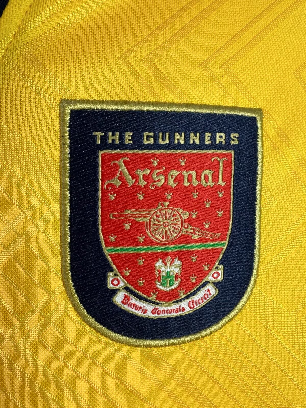 1996-97 Arsenal Retro Long Sleeve Shirt-Away