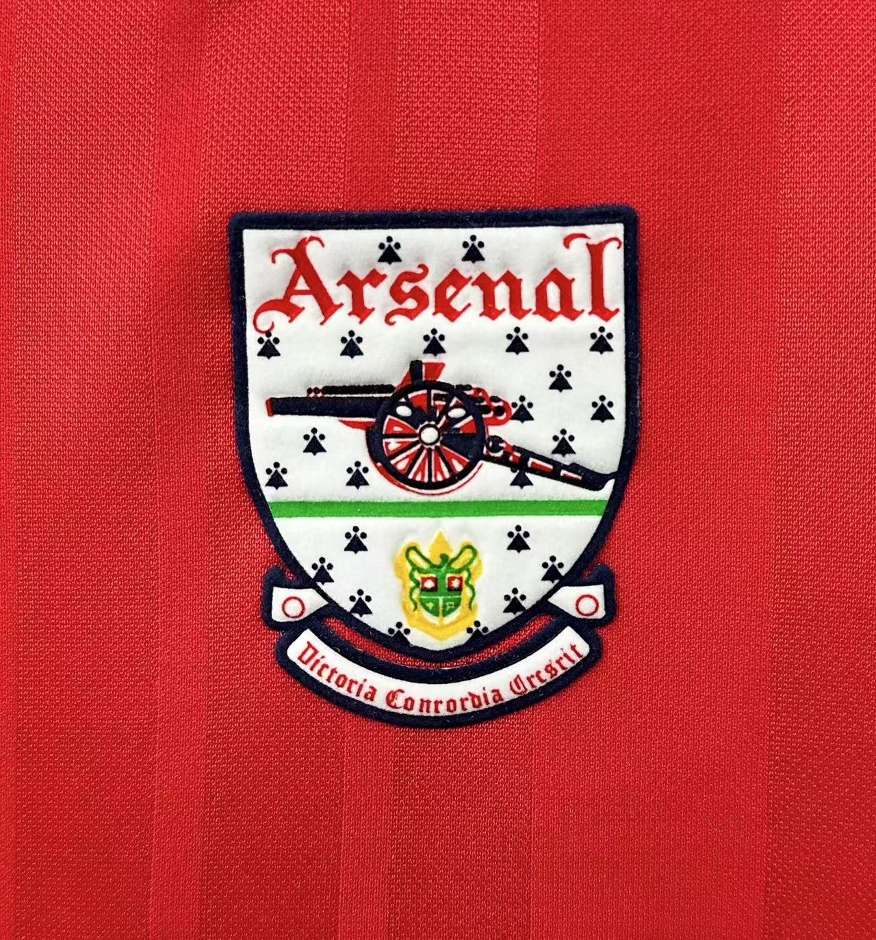 1992-94 Arsenal Retro Long Sleeve Shirt-Home