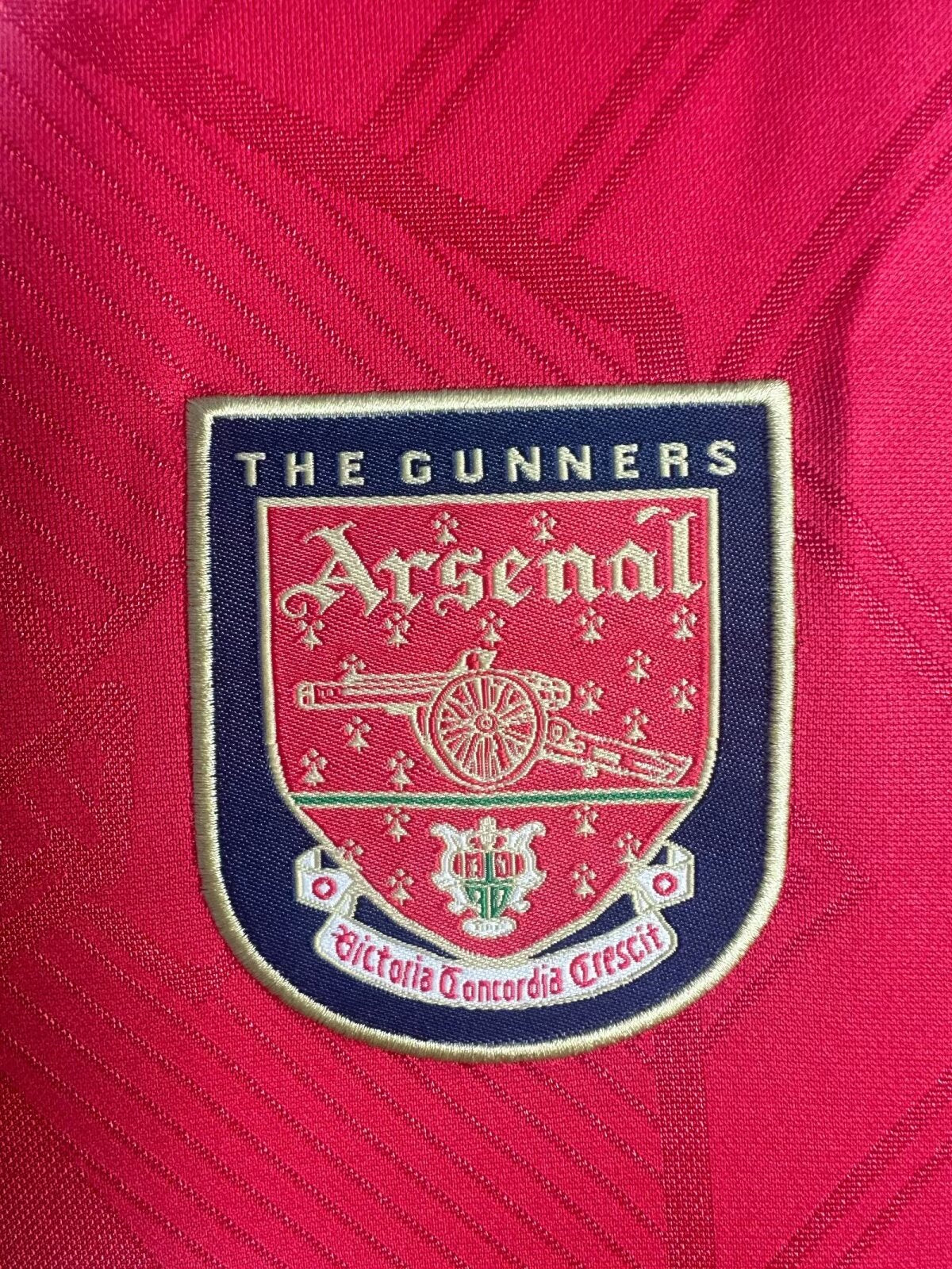 1996-97 Arsenal Retro Long Sleeve Shirt-Home