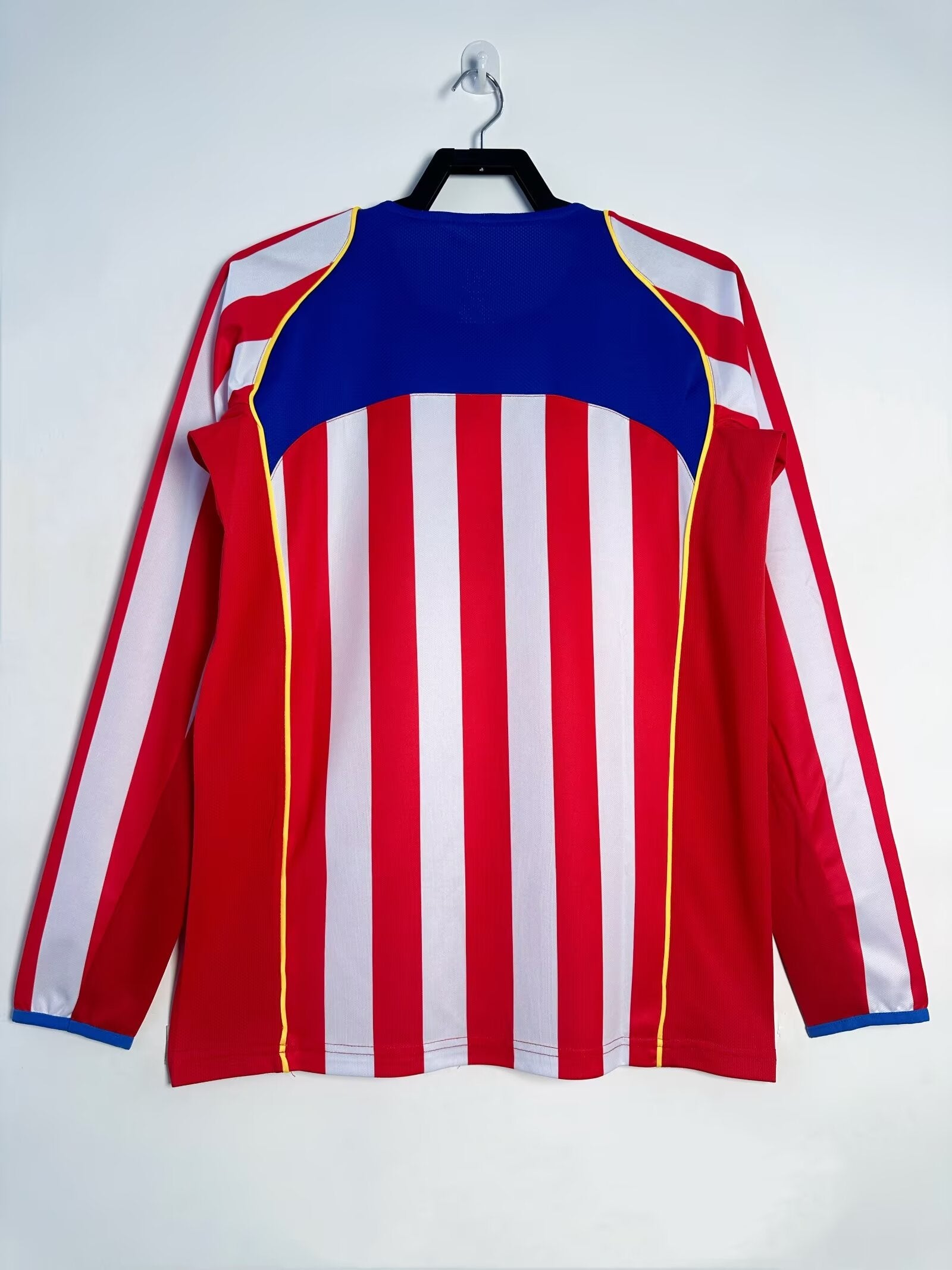 2004-05 Athletico Madrid Retro Long Sleeve Shirt-Home