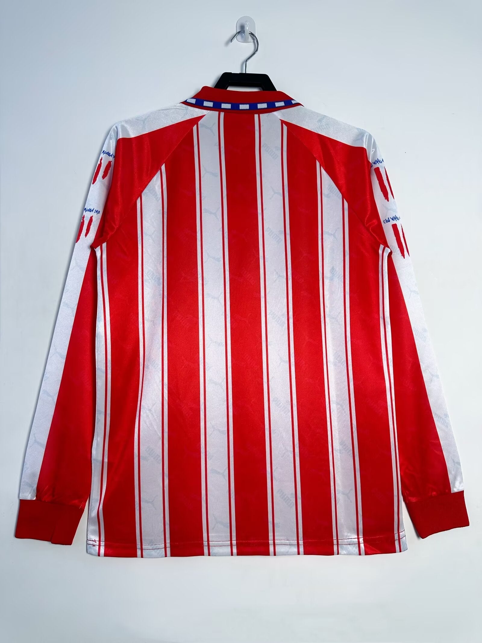 1994-95 Athletico Madrid Retro Long Sleeve Shirt-Home