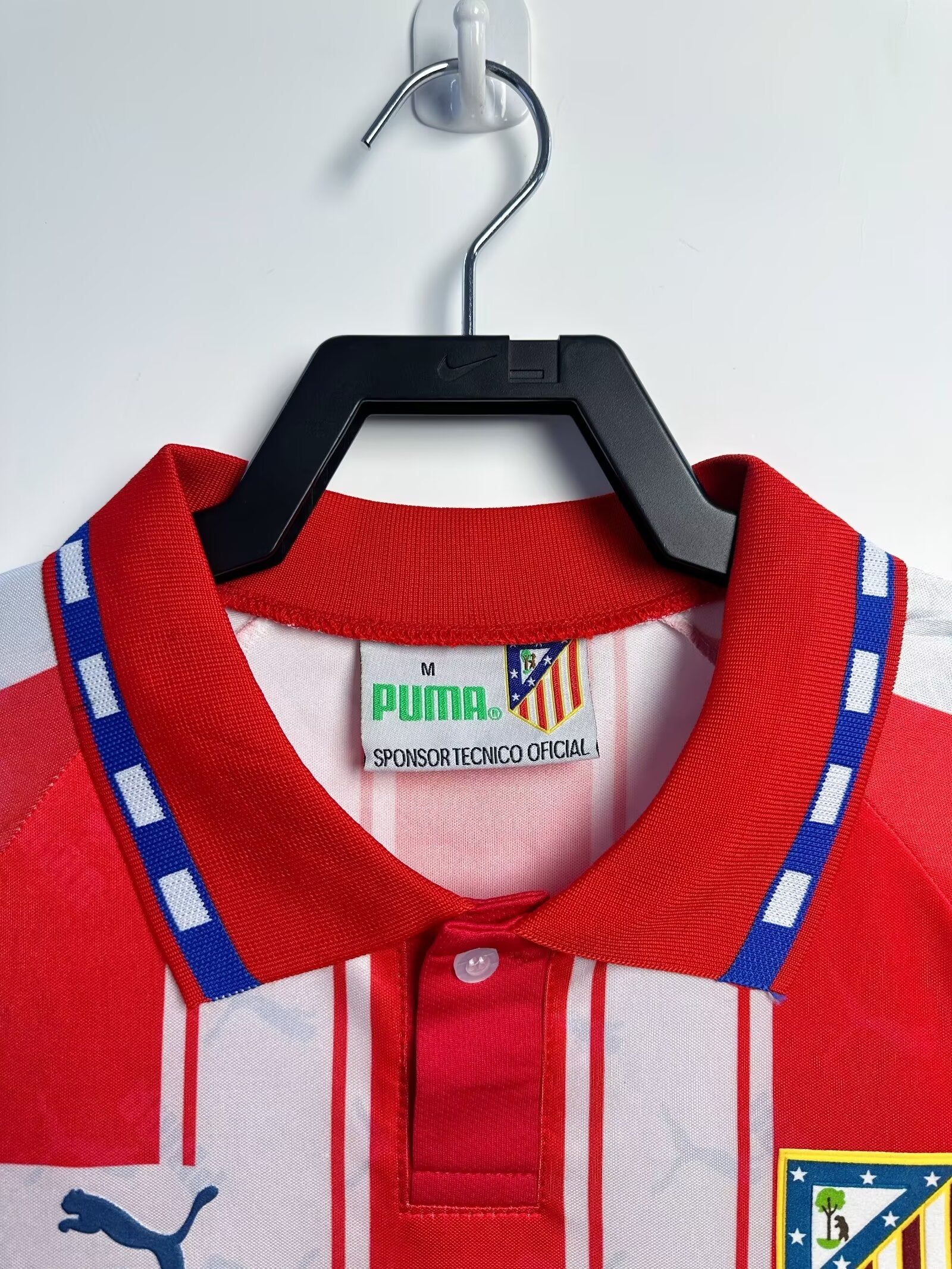 1994-95 Athletico Madrid Retro Long Sleeve Shirt-Home