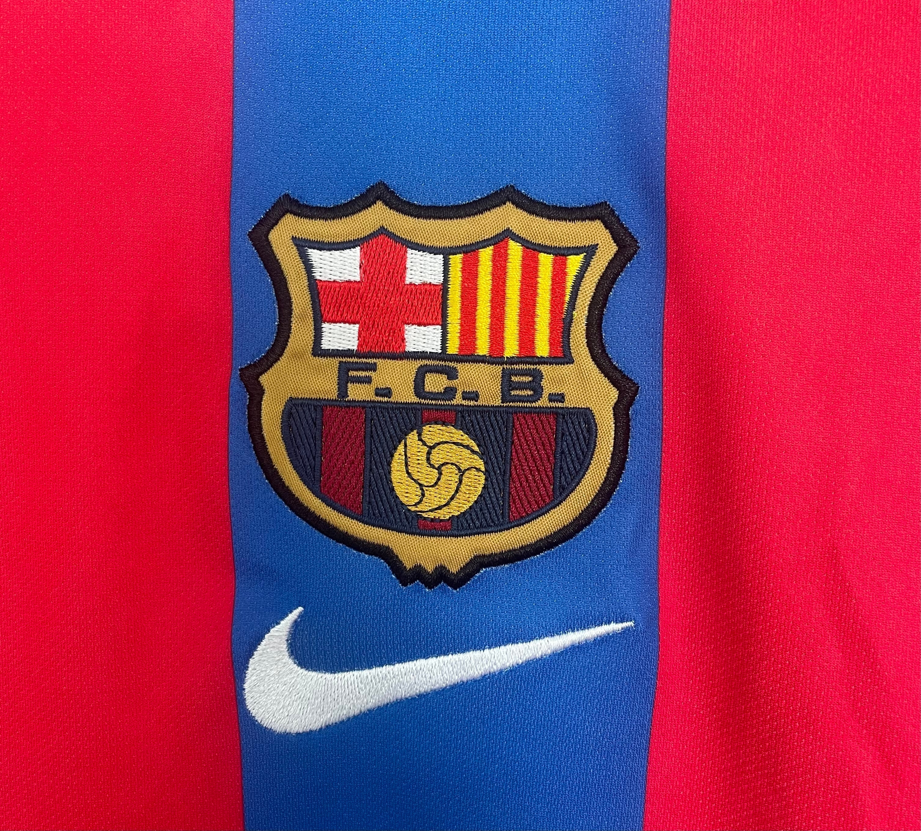 2001-2002 Barcelona Home Retro Shirt