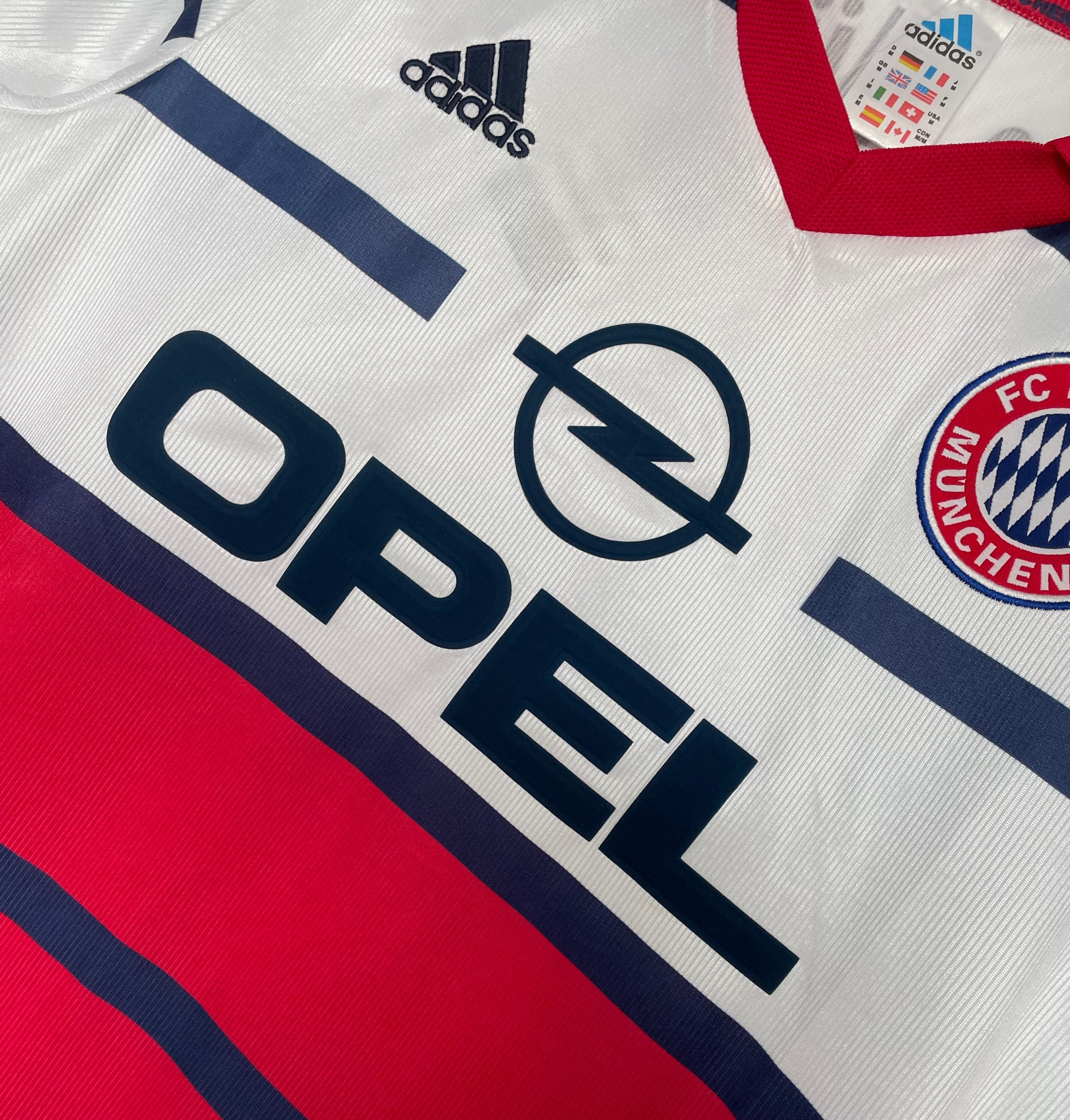 1998 1999 bayern munich retro shirt away