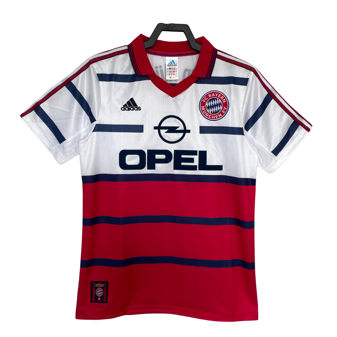 1998 1999 bayern munich retro shirt away