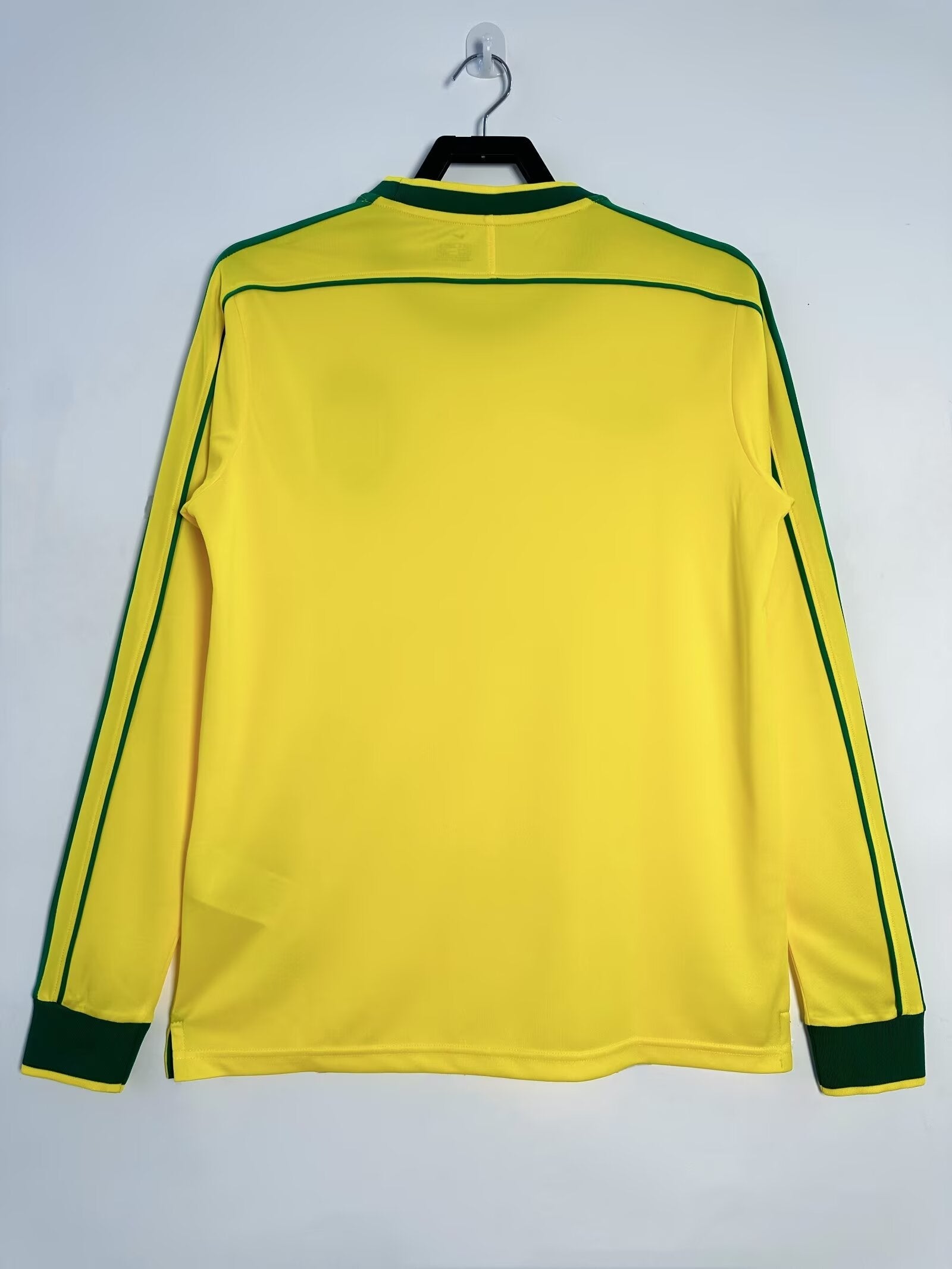 1998 Brazil Retro Long Sleeve Shirt-Home