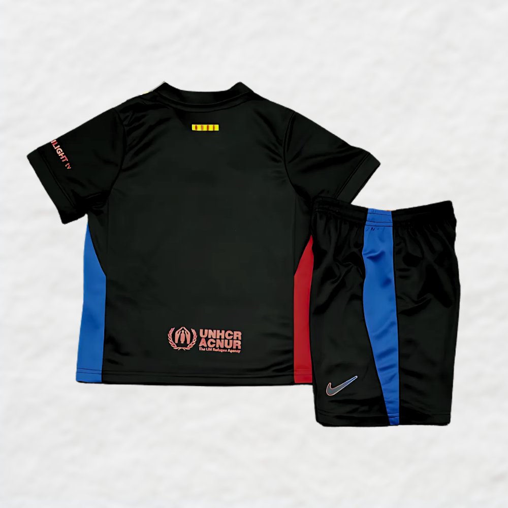 2024 25 barcelona kids cactus jack special edition away football kit