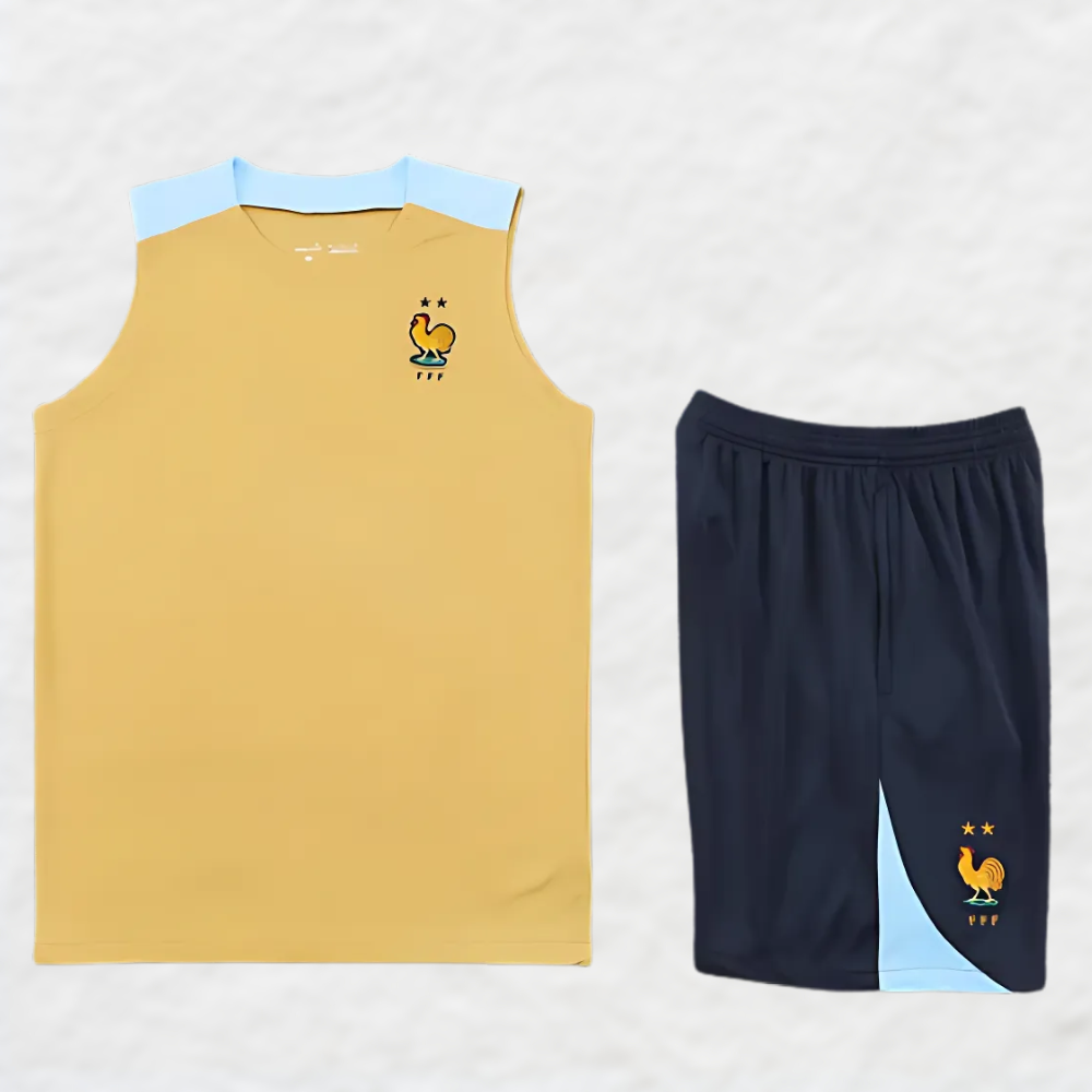 2025 France Away Vest Summer Set