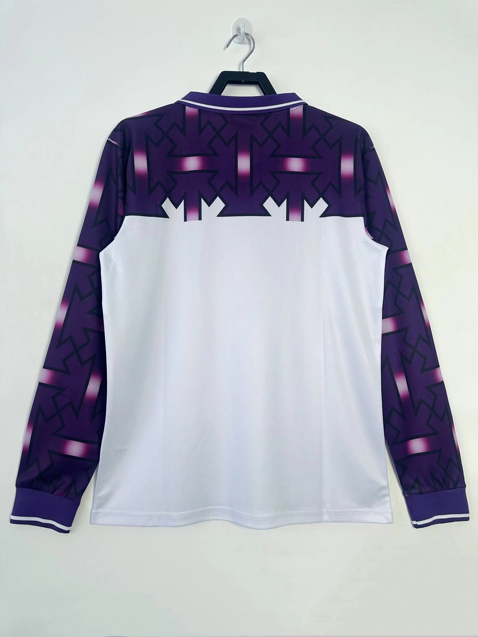 1992-93 Fiorentina Retro Long Sleeve Shirt-Away