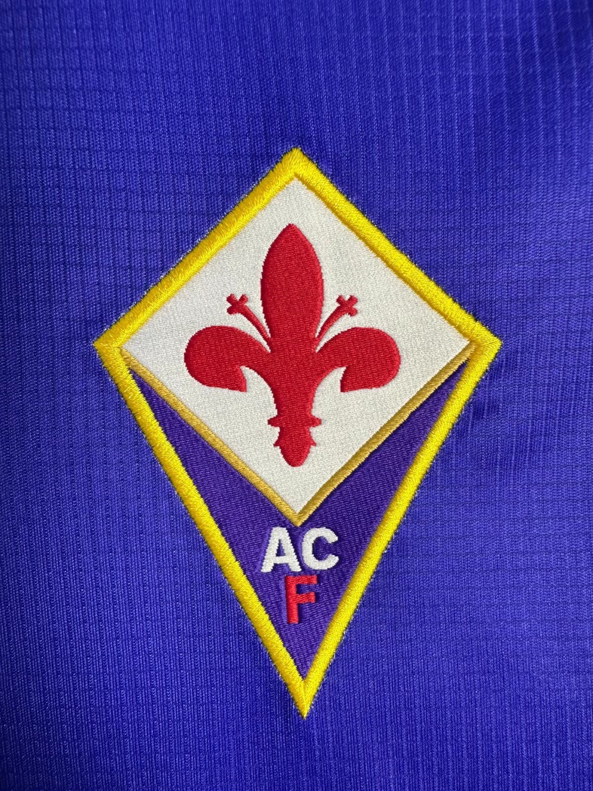 1998-99 Fiorentina Retro Long Sleeve Shirt-Home