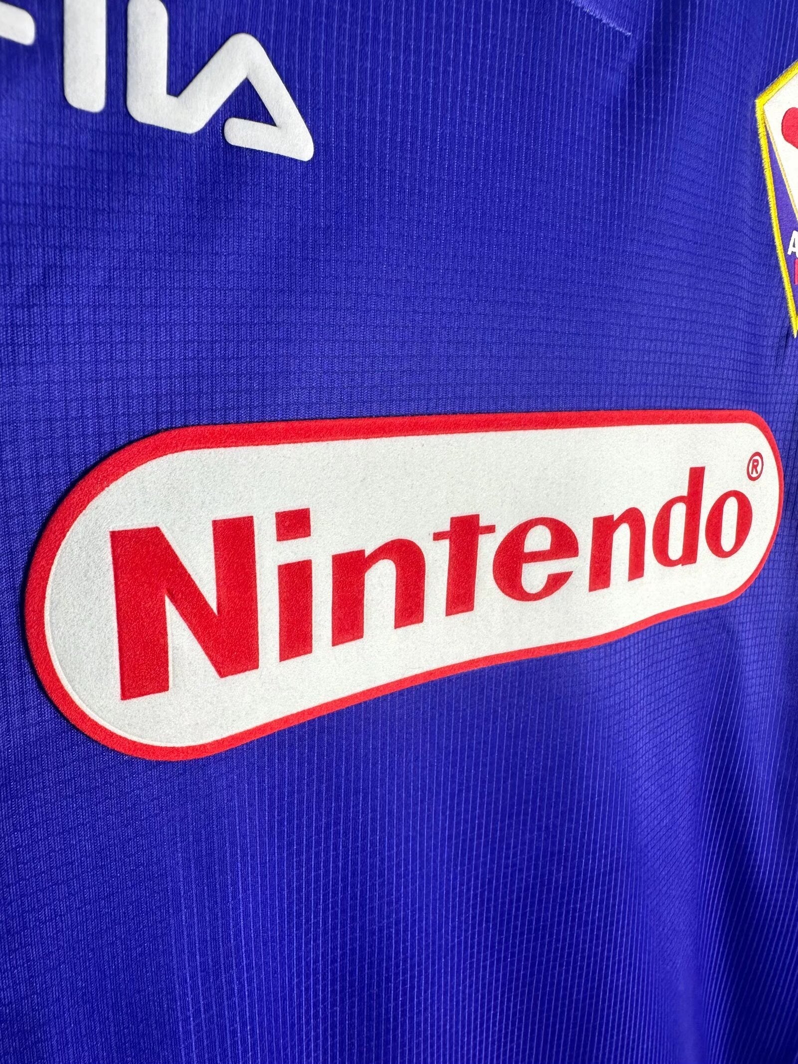 1998-99 Fiorentina Retro Long Sleeve Shirt-Home