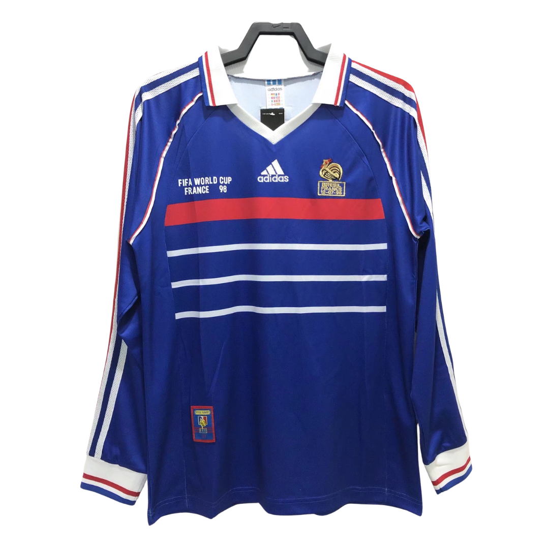 1998 France Retro Long Sleeve Shirt-Home