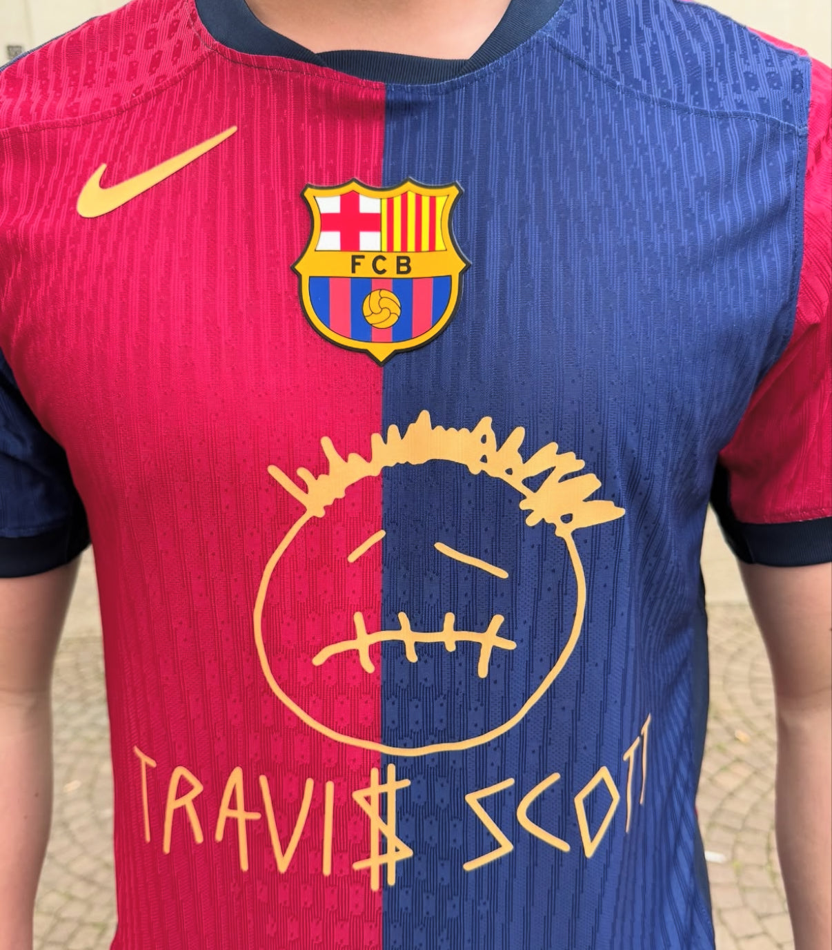 fc barcelona travis scott shirt el clasico special edition