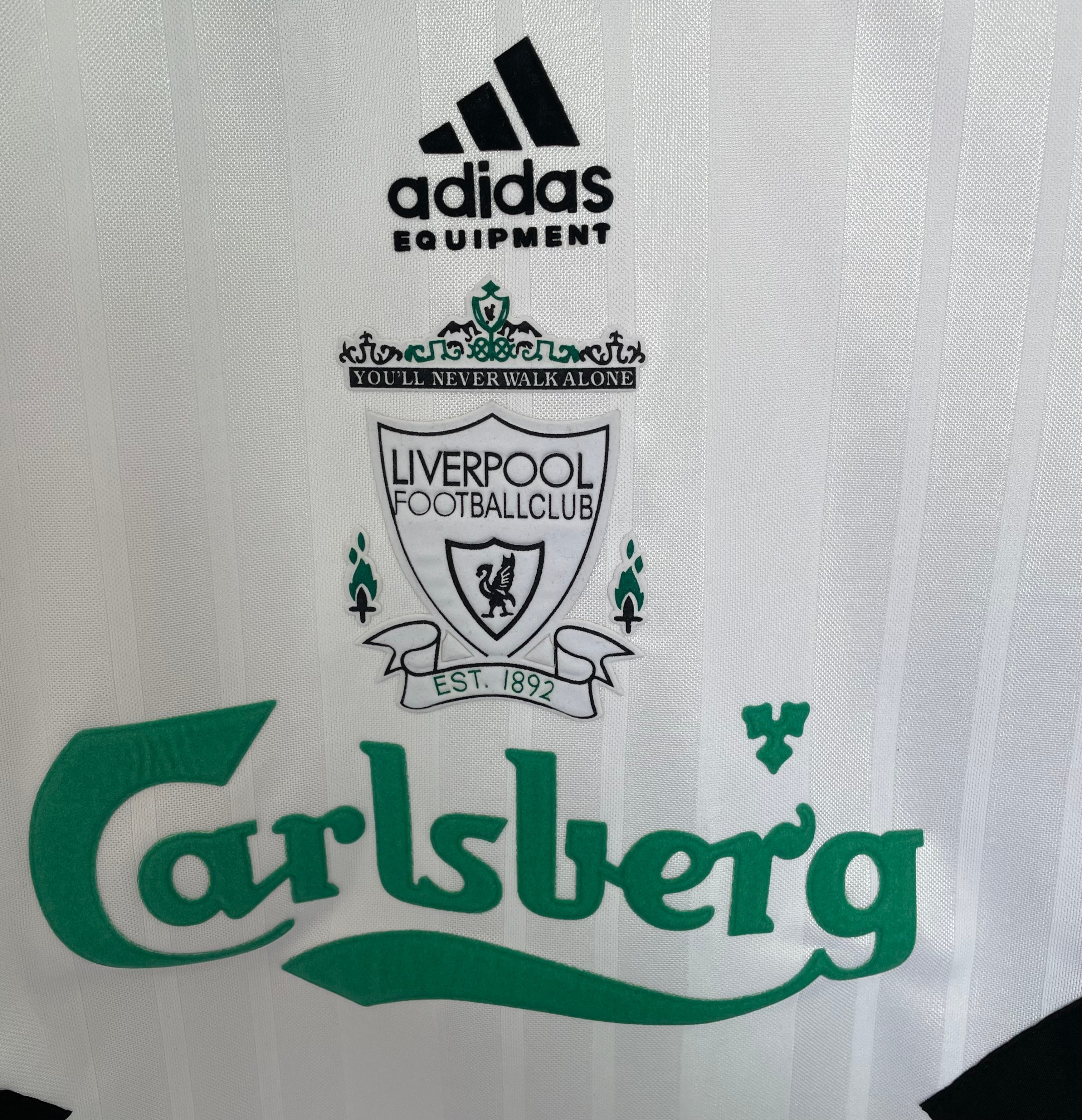 1993-95 Liverpool Retro Long Sleeve Shirt-Away