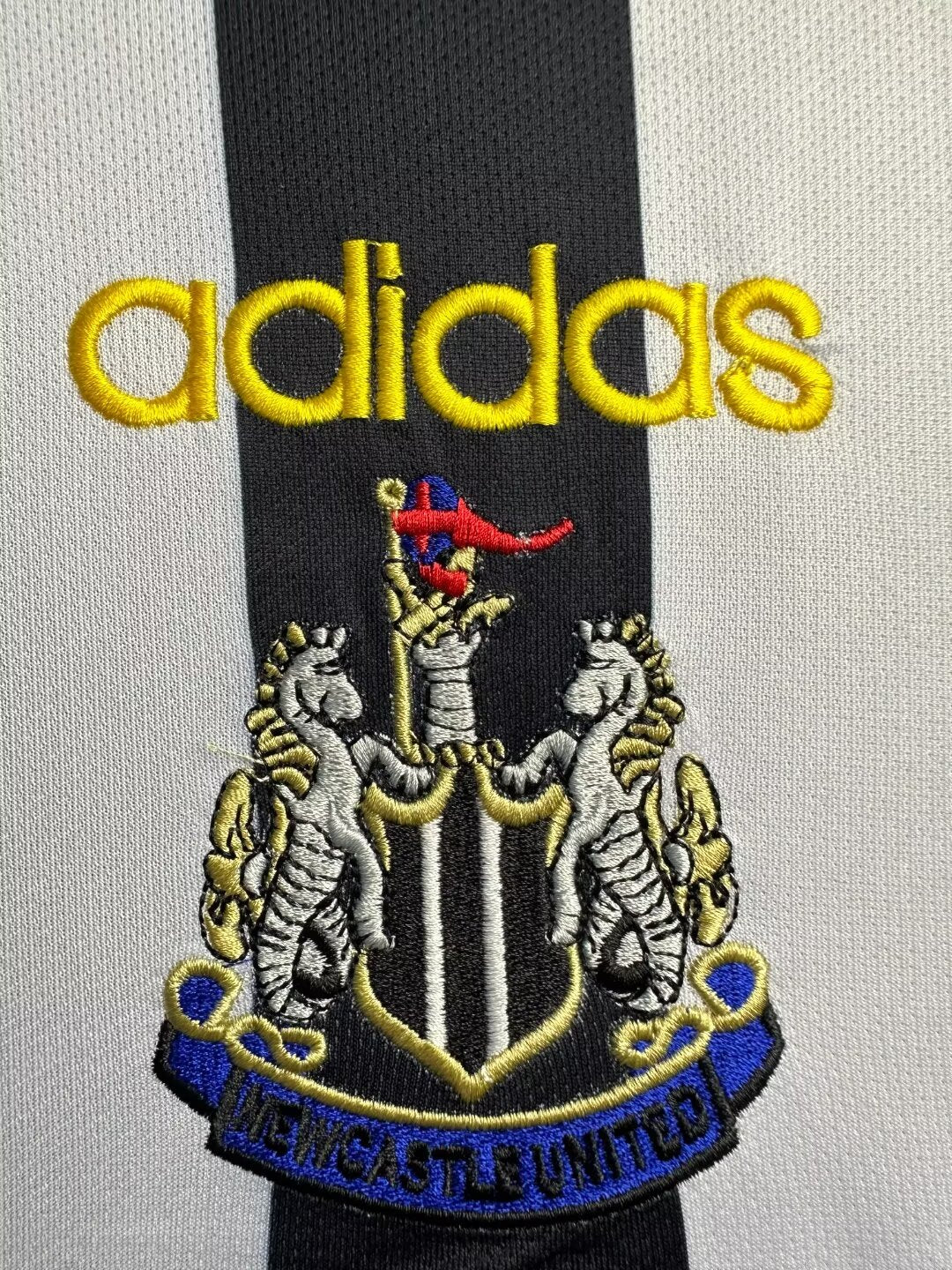 1997-99 Newcastle Retro Long Sleeve Shirt-Home