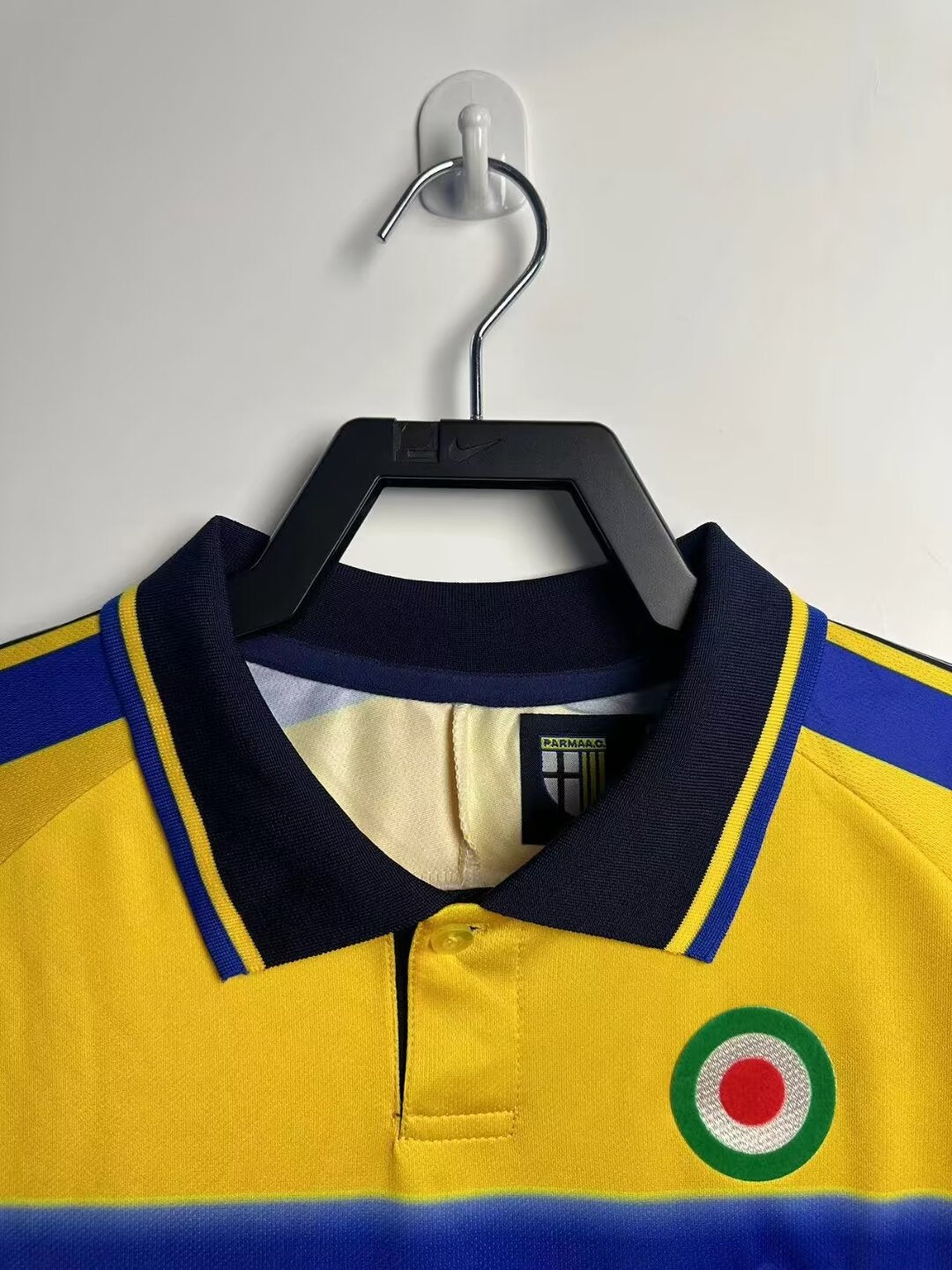 1999-00 Parma AC Retro Long Sleeve Shirt-Home