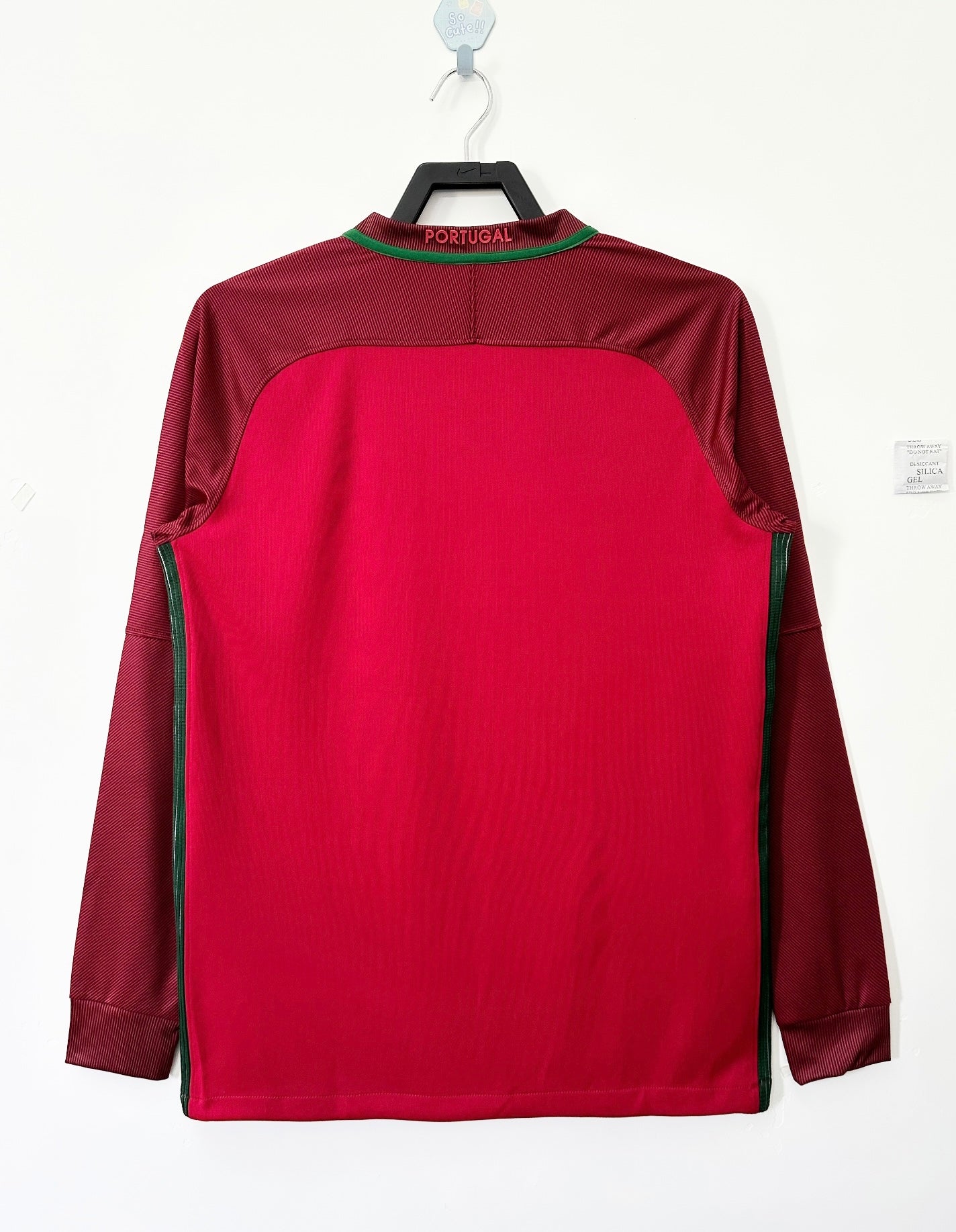 2016 Portugal Retro Long Sleeve Shirt-Home