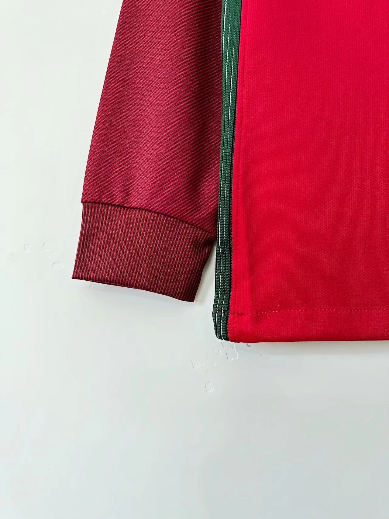 2016 Portugal Retro Long Sleeve Shirt-Home