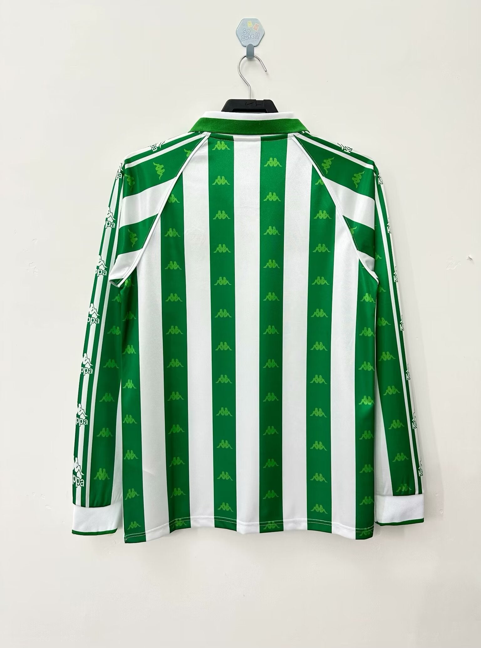 1995-97 Real Betis Retro Long Sleeve Shirt-Home